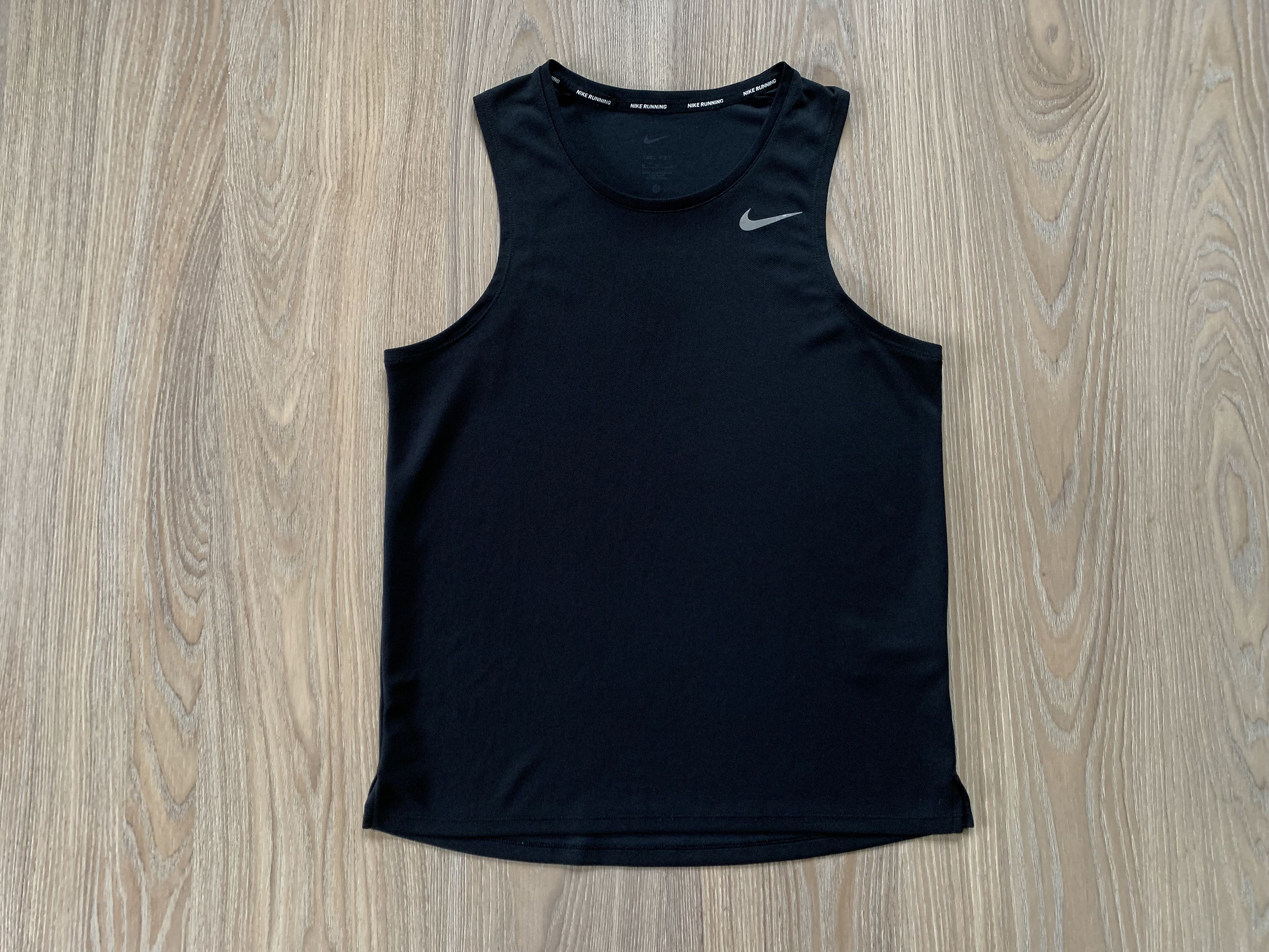 Nike Nike Running Black Tank Top Sleeveless Size US M / EU 48-50 / 2 - 3 Thumbnail