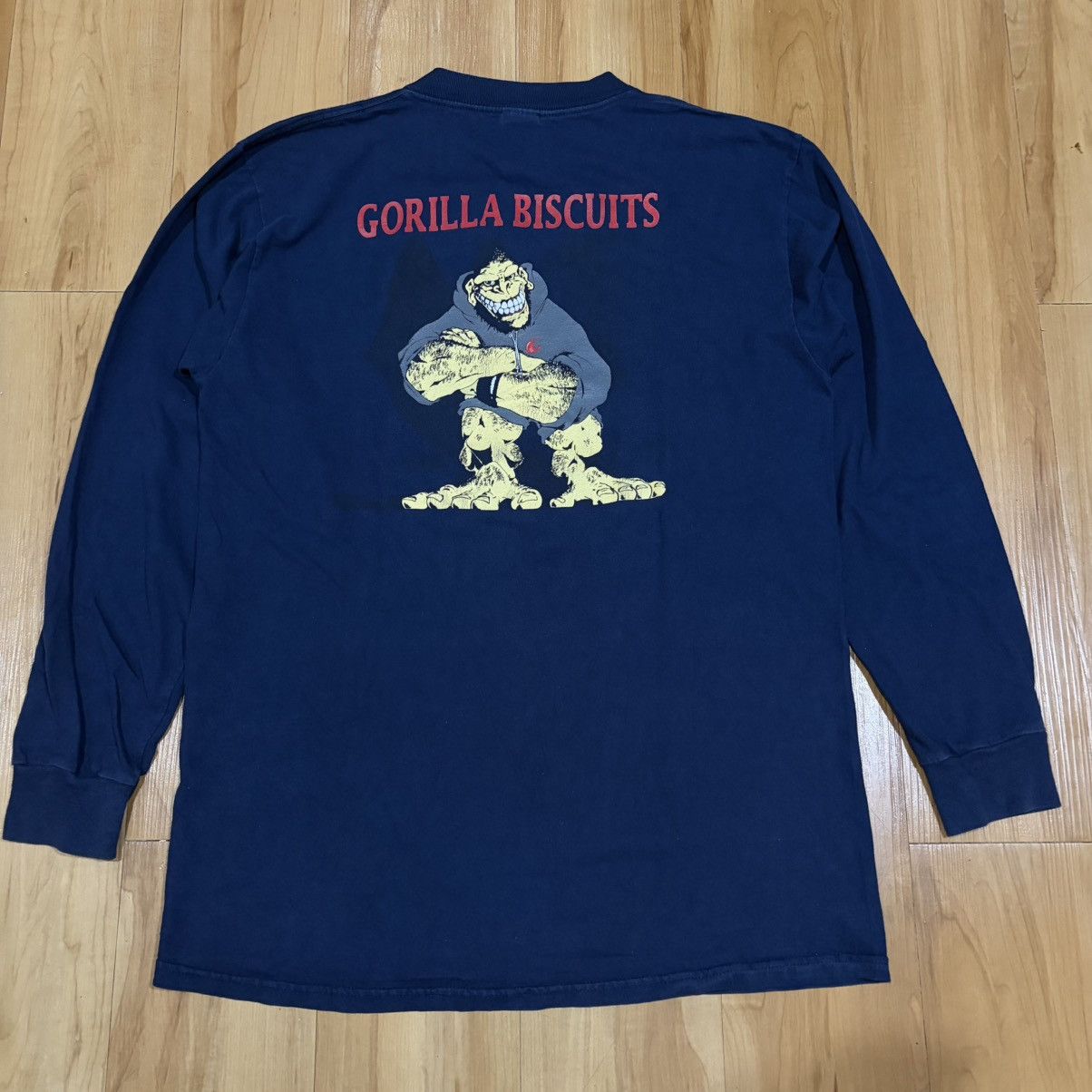 Band Tees Vintage gorilla biscuits long sleeve t-shirt Size US L / EU 52-54 / 3 - 2 Thumbnail