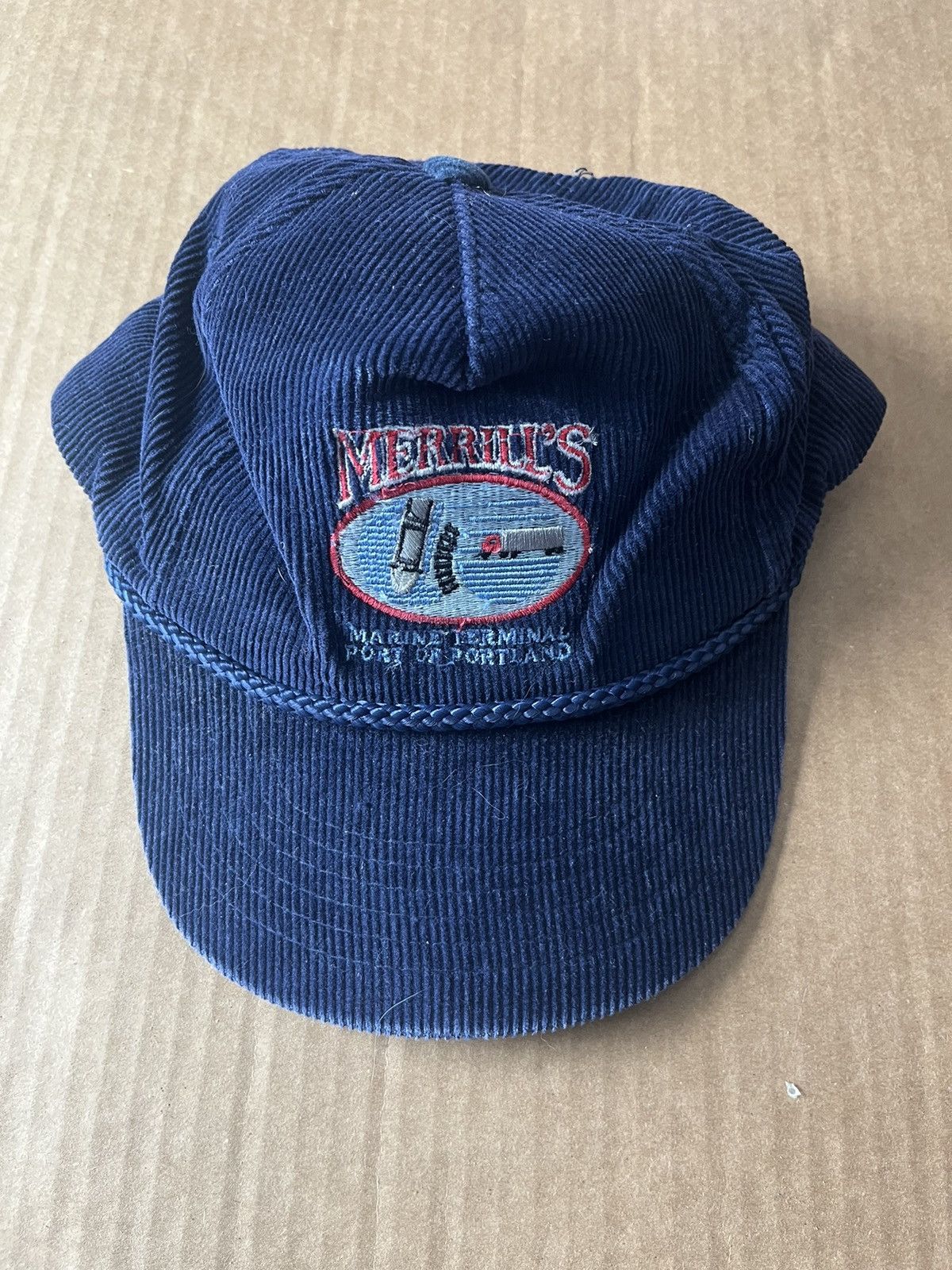 Vintage Vintage Merrill’s Marine Terminal port of portland Hat Size ONE SIZE - 1 Thumbnail