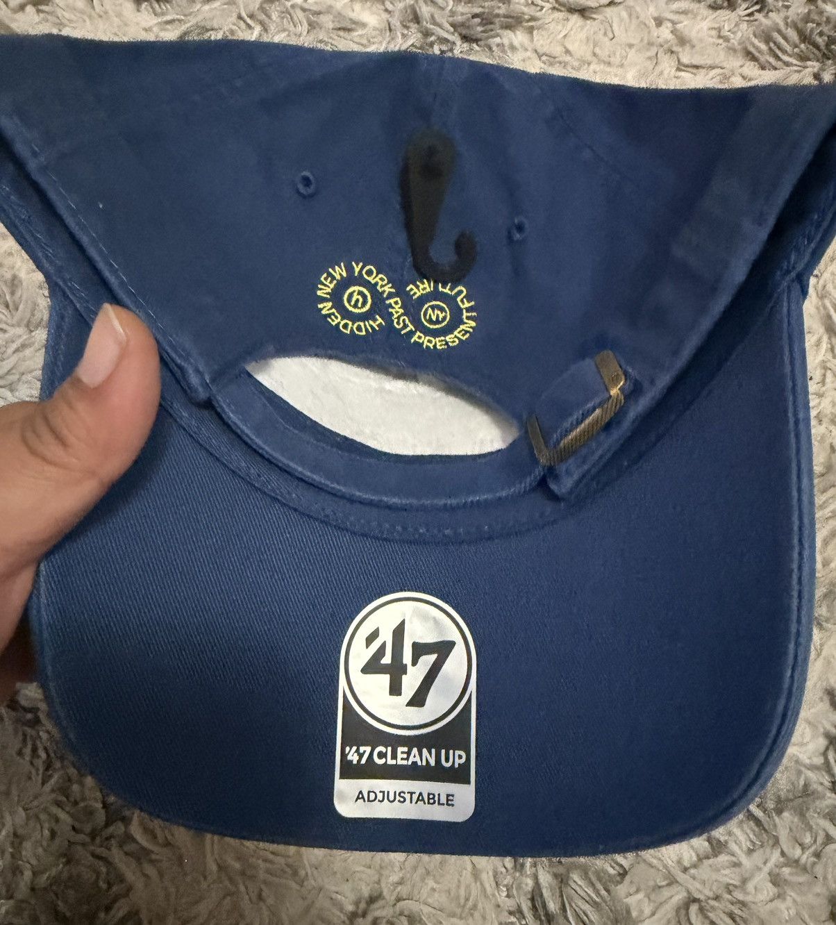 47 Brand × HIDDEN HIDDEN NY x 47’ BOOMERANG LOGO CAP in GREEN (Brand New) Size ONE SIZE - 4 Thumbnail