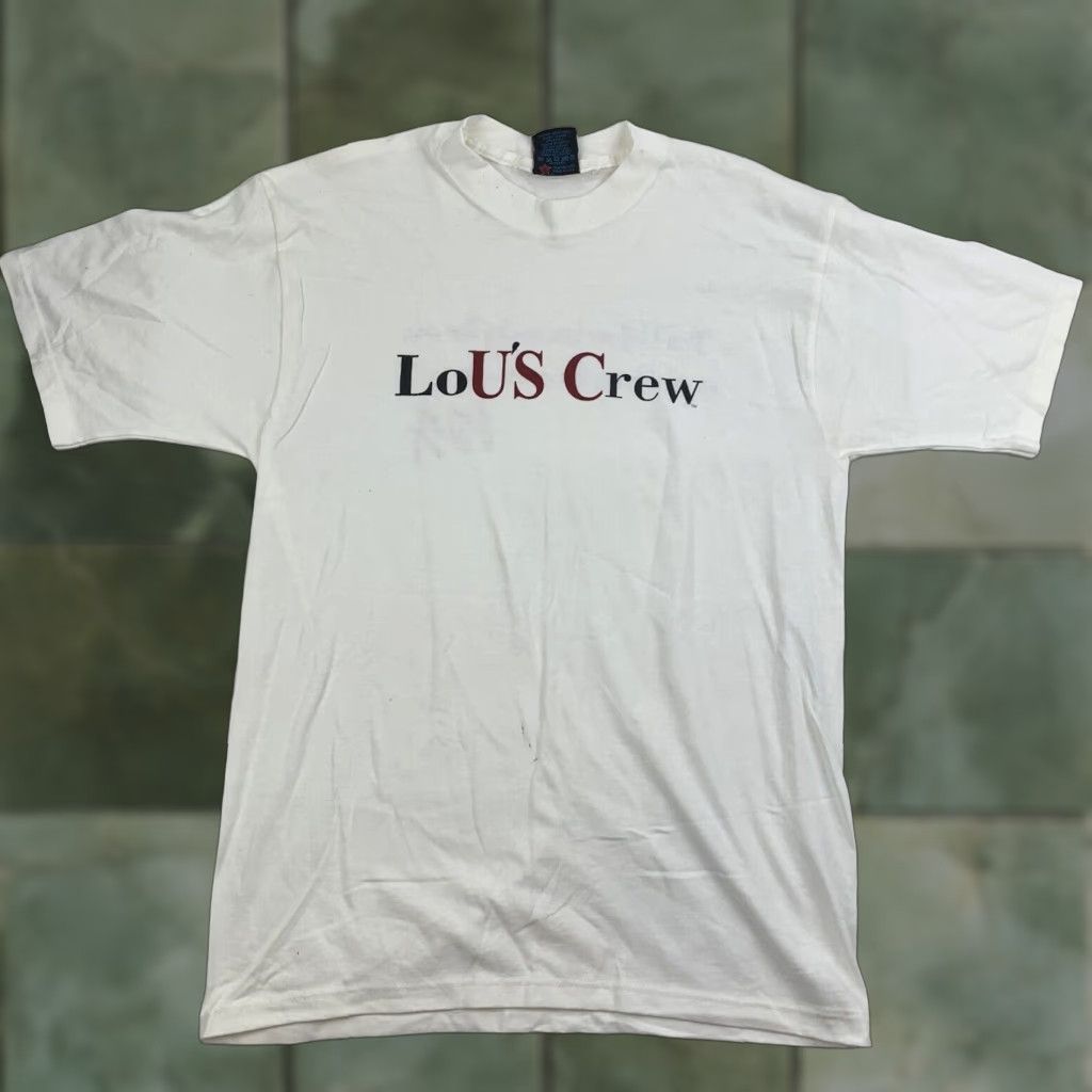 Soffe Vintage Soffe Crew T-Shirt Adult Medium White White Sailing Boating USC Graphic Tee 90s Size US M / EU 48-50 / 2 - 1 Thumbnail