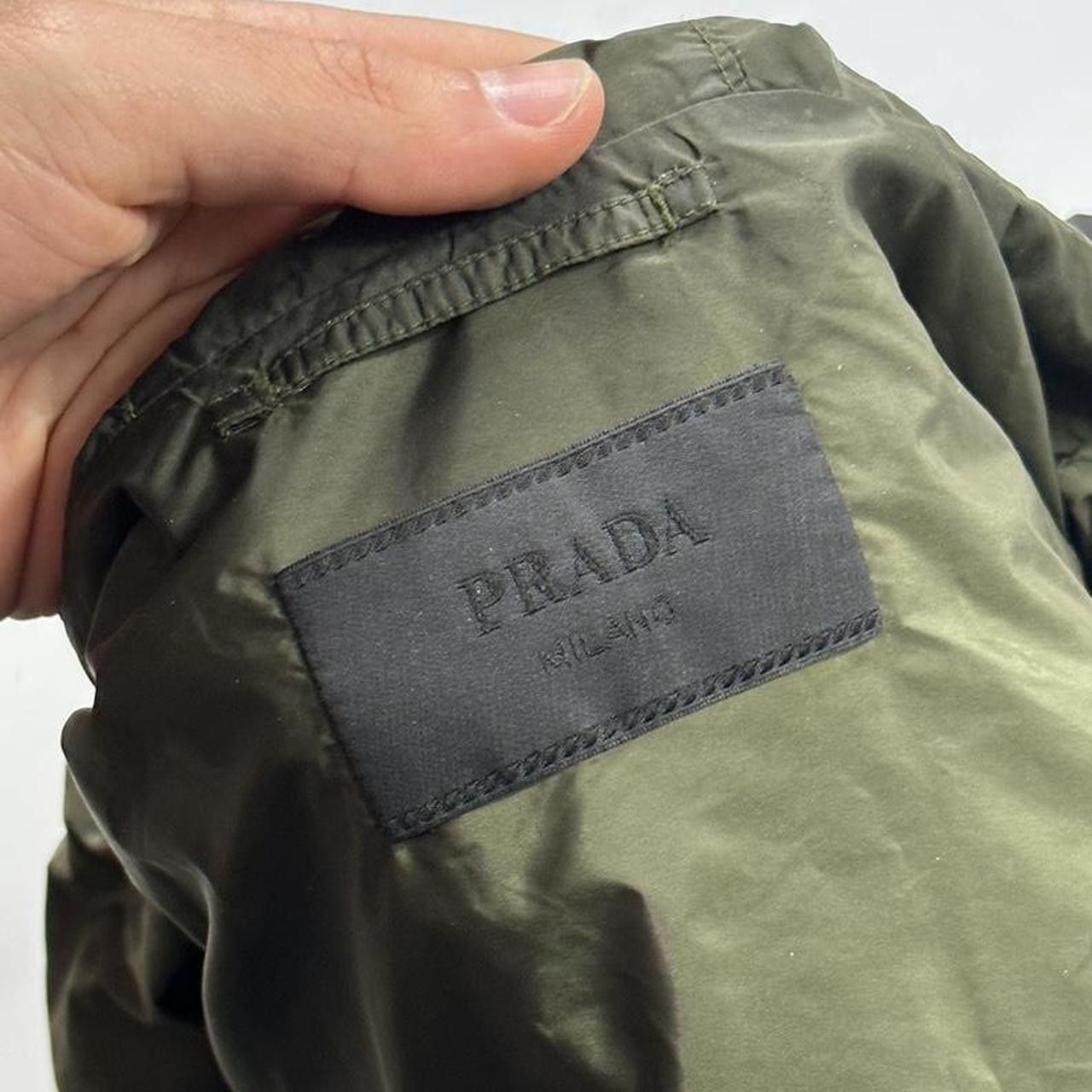 Prada Prada Milano 2017 Rubber Logo Laminated K-way Windbreaker L Size US L / EU 52-54 / 3 - 6 Thumbnail