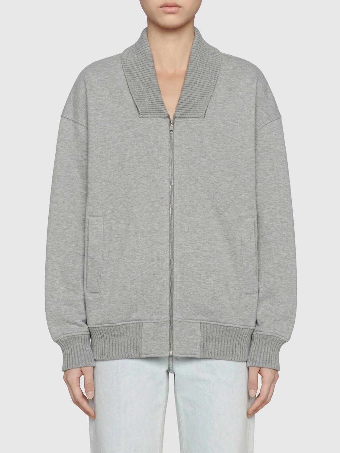 Gucci Gucci Sweatshirt Woman Grey Size S / US 4 / IT 40 - 1 Thumbnail