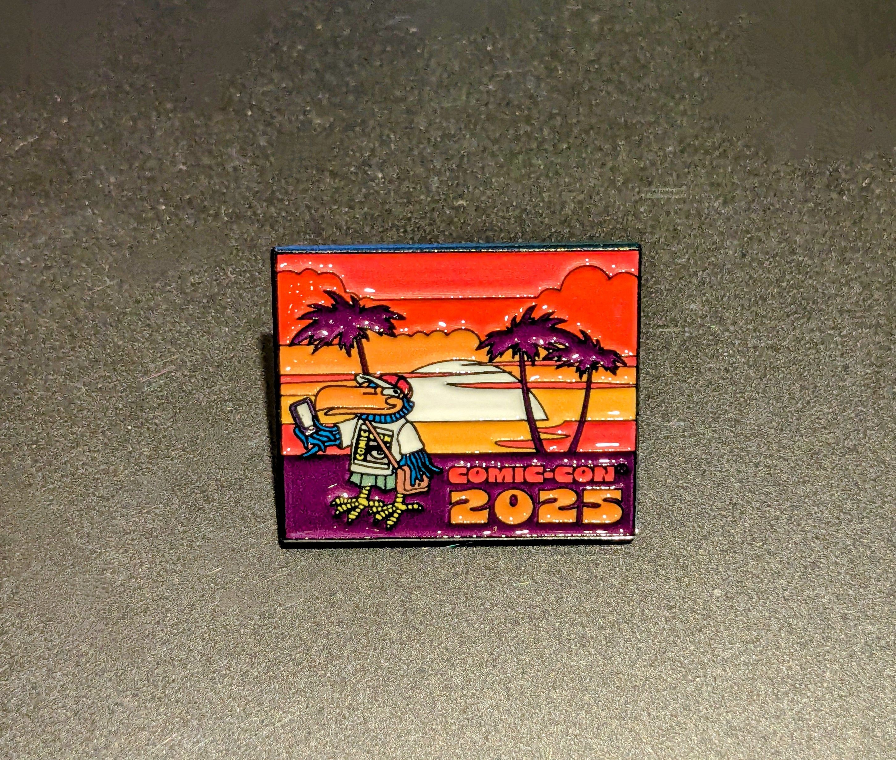 Other San Diego Comic-Con SDCC 2025 Official Event Enamel Pin Size ONE SIZE - 1 Thumbnail
