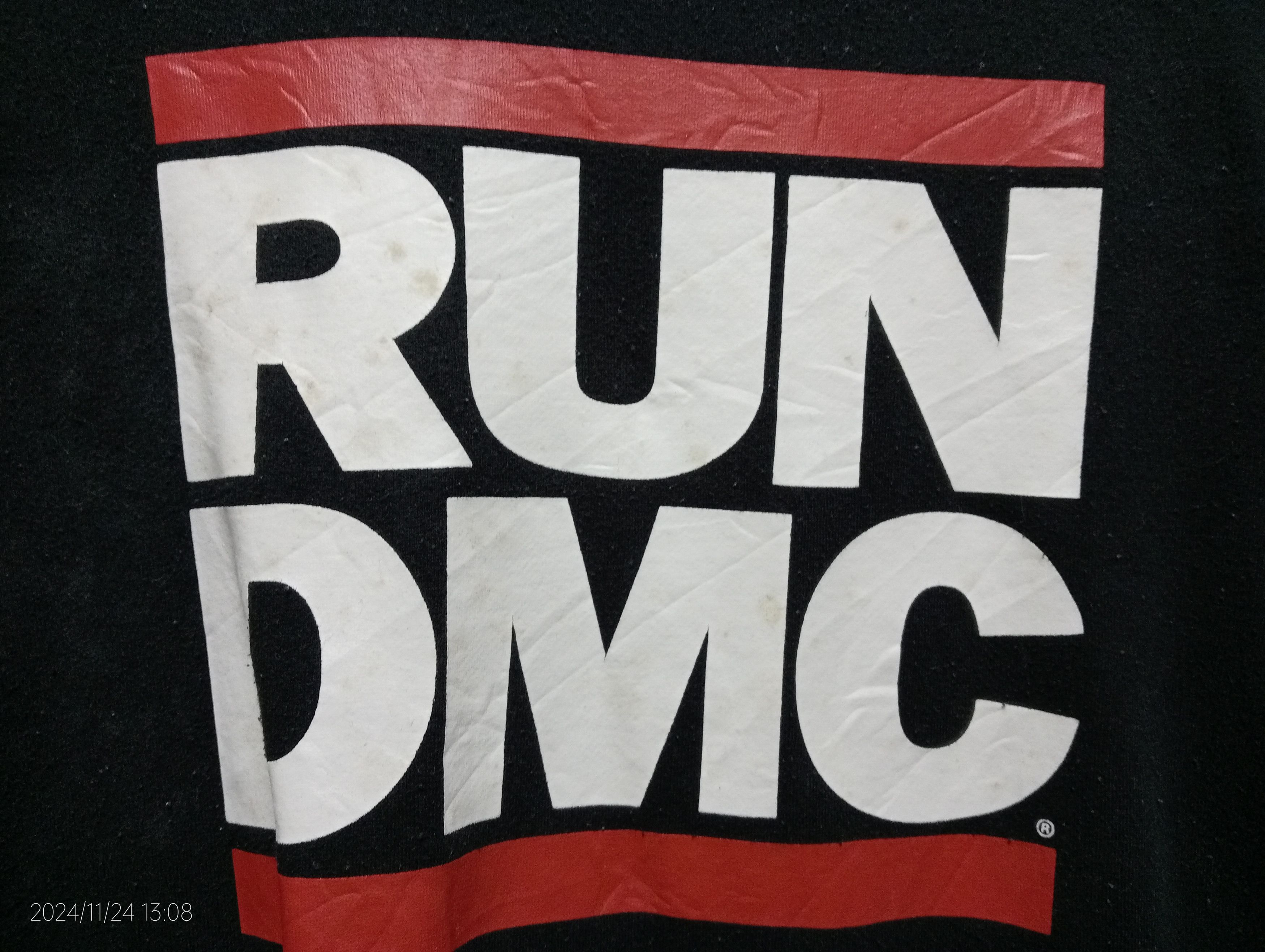 RUN DMC × Rap Tees Vintage RUN DMC Big Logo Crewneck Sweatshirt Size US L / EU 52-54 / 3 - 3 Thumbnail