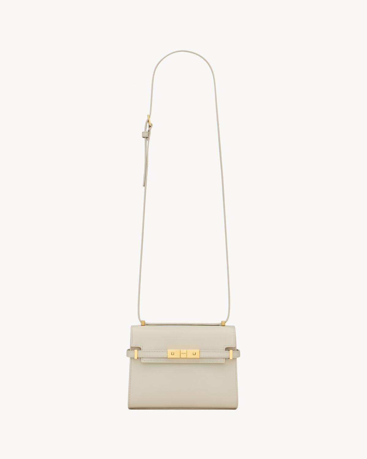 Saint Laurent Paris o1s1wg111125 Mini Manhattan Crossbody Bag in Box in White Size ONE SIZE - 1 Thumbnail