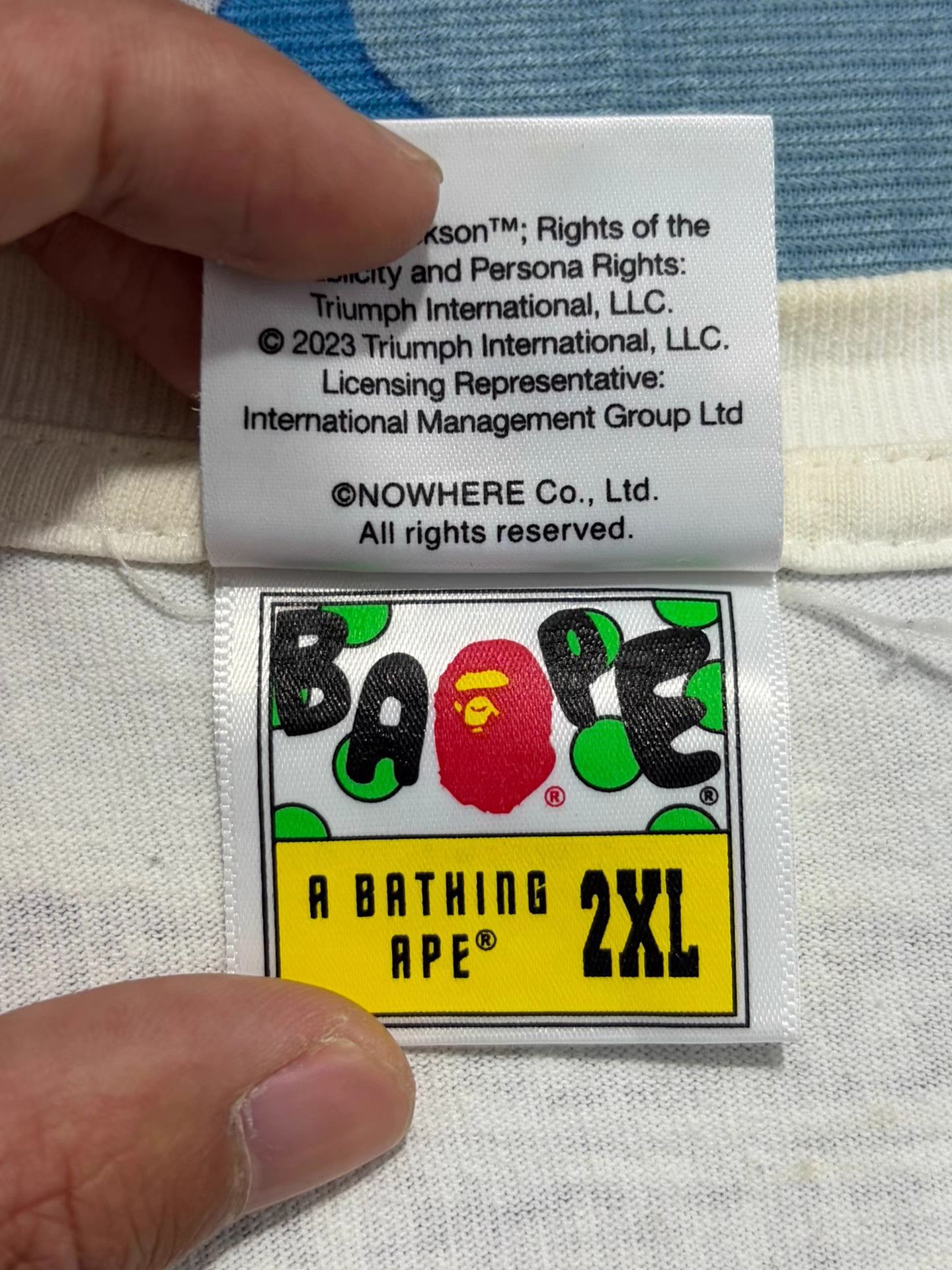 Bape Bape x Michael Jackson Hoodie Size US XXL / EU 58 / 5 - 8 Thumbnail