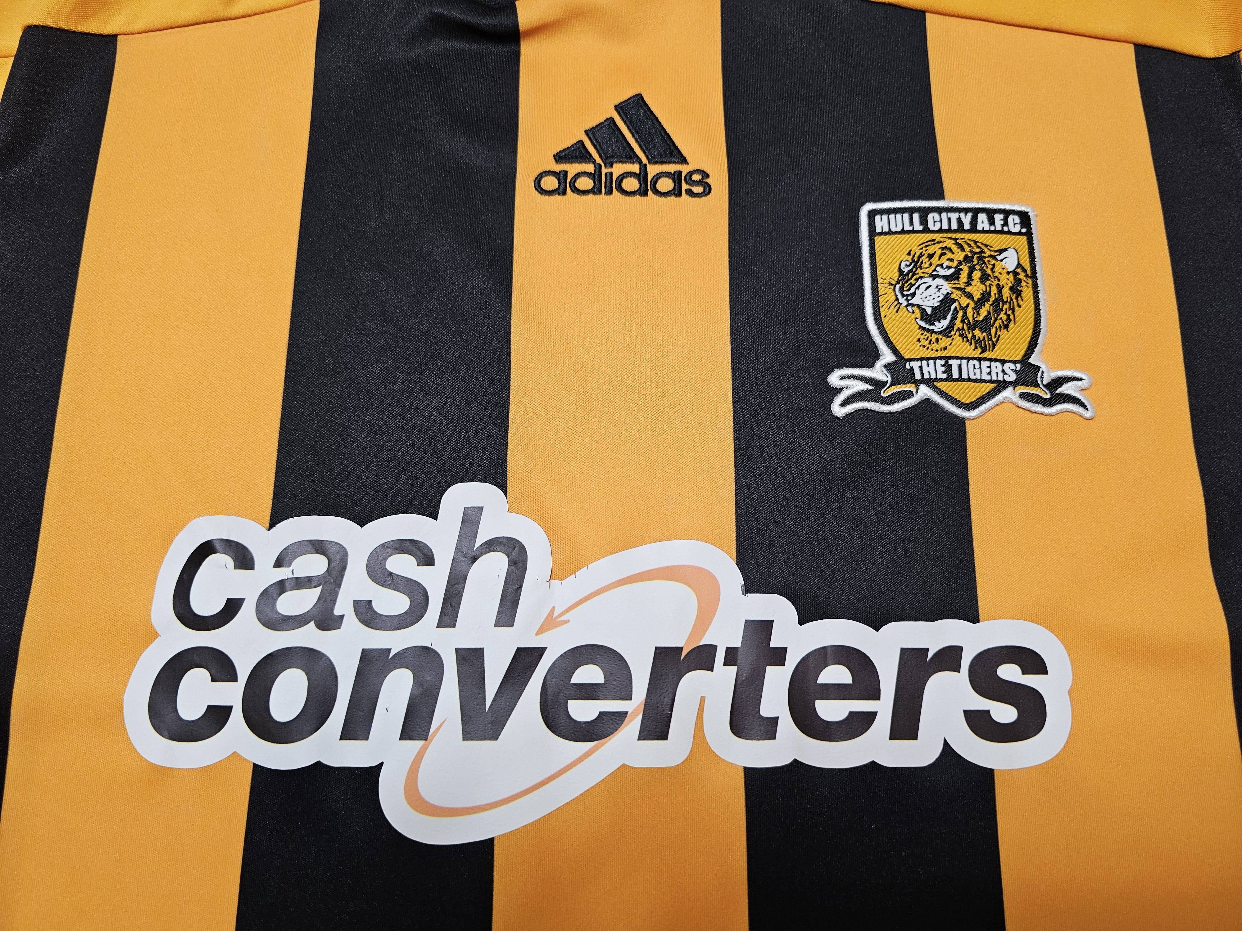Adidas HULL CITY 2011 2012 HOME FOOTBALL SHIRT SOCCER JERSEY Size US M / EU 48-50 / 2 - 3 Thumbnail