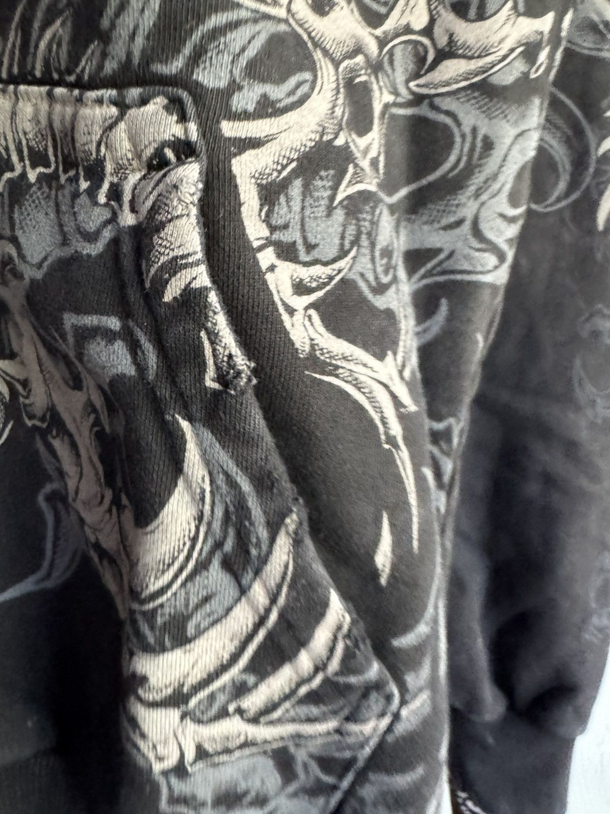 Ken Carson Ken Carson Affliction Gorecore Lament Zip Up Hoodie Size US XXL / EU 58 / 5 - 5 Thumbnail