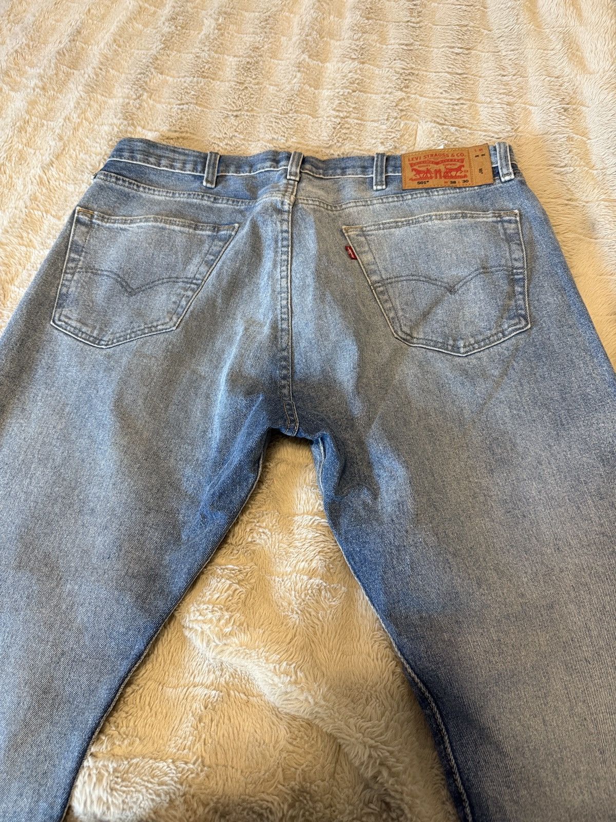 Levi's Levis Mens 501 Jeans 38 x 30 Size US 38 / EU 54 - 5 Thumbnail