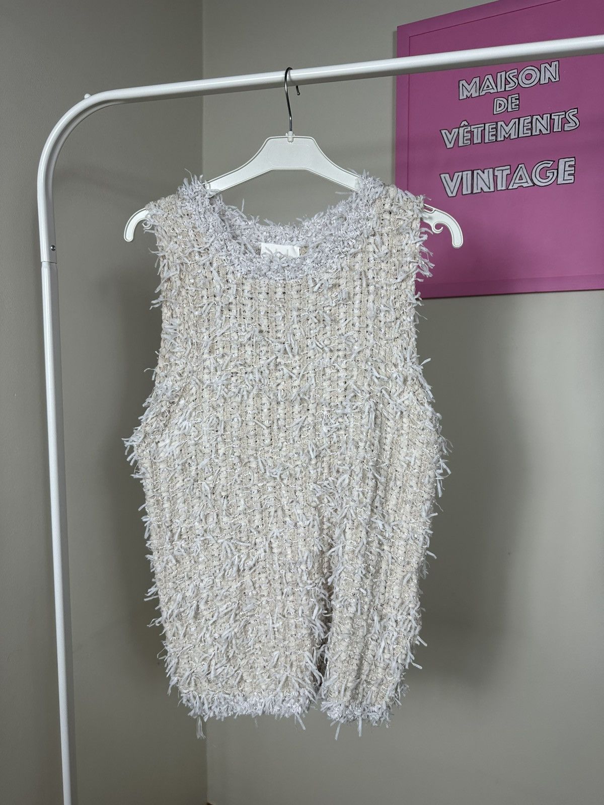 Marella Marella Monochrome Antea Jumper Tank Top Size XL / US 12-14 / IT 48-50 - 1 Thumbnail