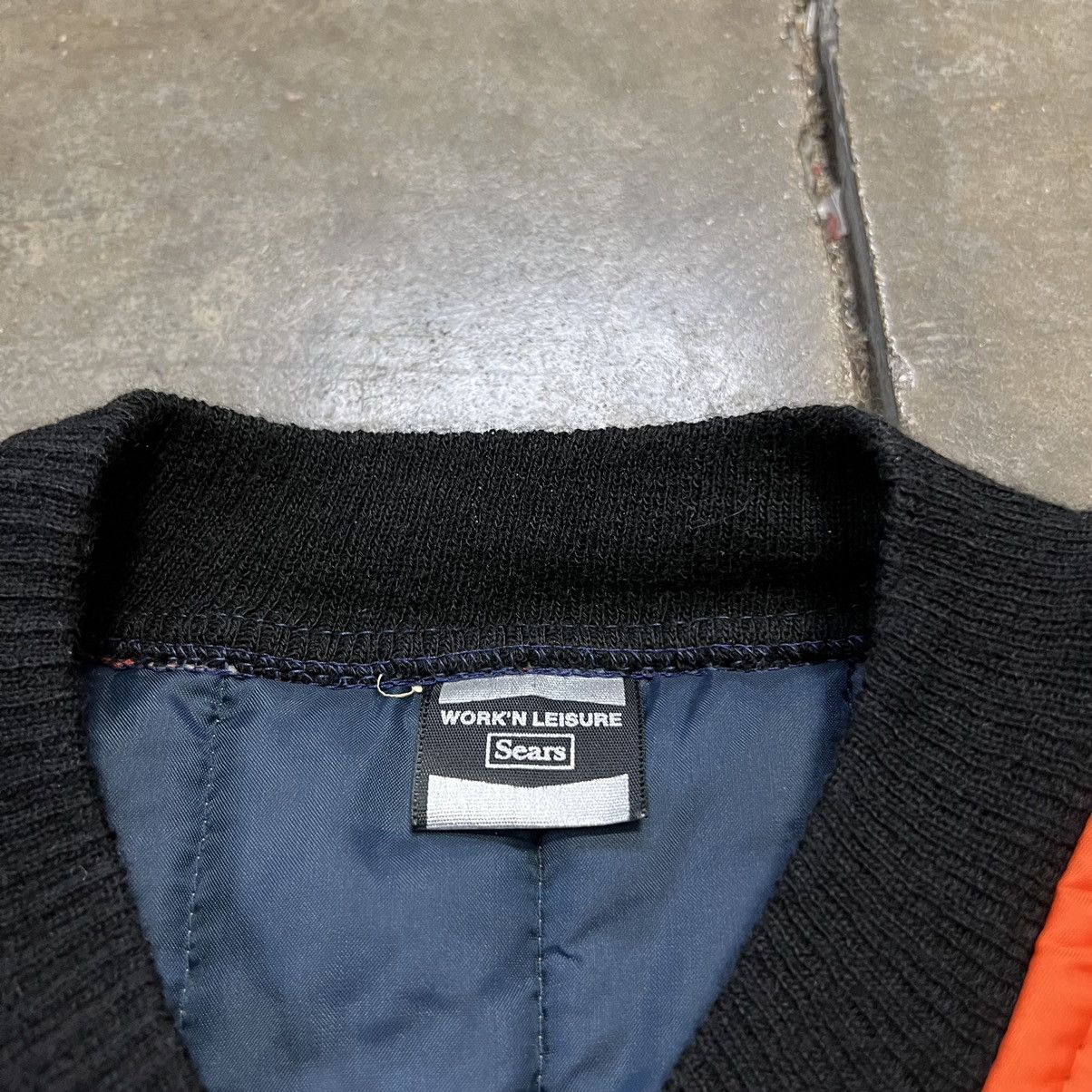Sears × Vintage Vintage 80s Sears Work Leisure Puffer Vest Quilted Hunting Size US XL / EU 56 / 4 - 6 Thumbnail