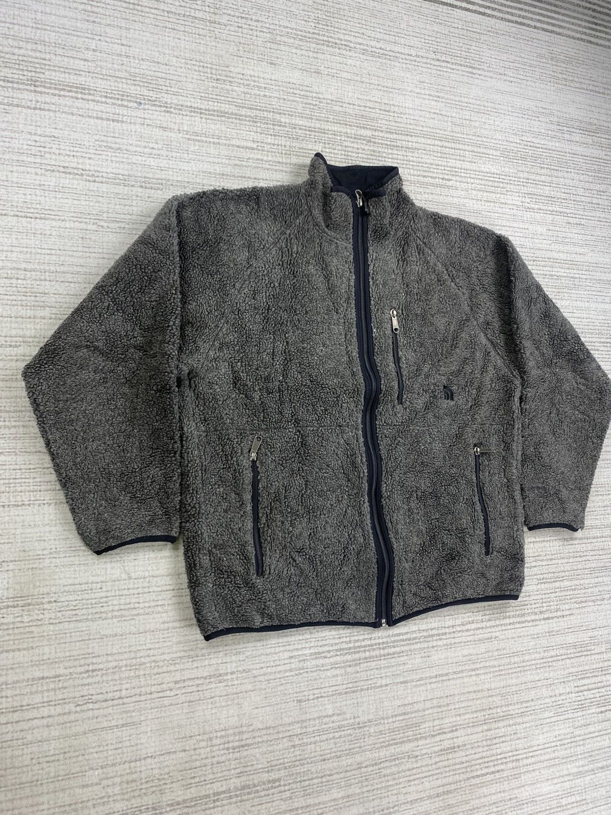The North Face × Vintage Vintage 90s The North Face Japan Fleece Zipper Jacket Size US M / EU 48-50 / 2 - 3 Thumbnail