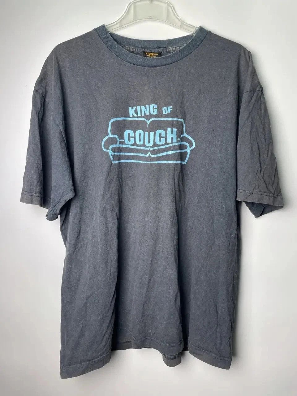Changes Changes “King of Couch” Vintage Rare T-Shirt Black Size XL Size US XL / EU 56 / 4 - 1 Thumbnail