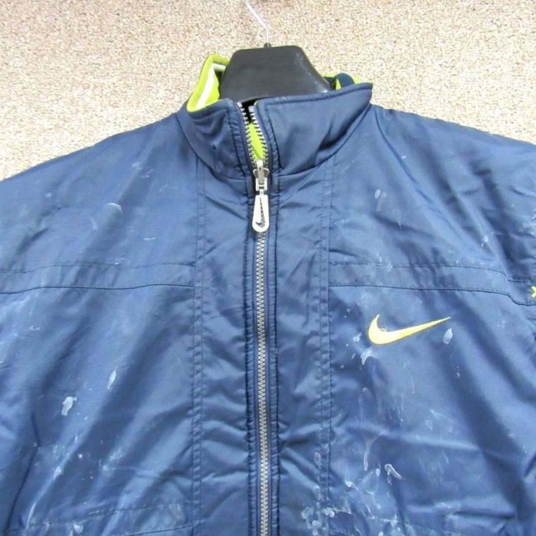 Nike VINTAGE MENS NIKE REVERSIBLE Jacket SIZE S JC6214 Multicoloured All Seasons Mens Jacket Size US XXS / EU 40 - 3 Thumbnail