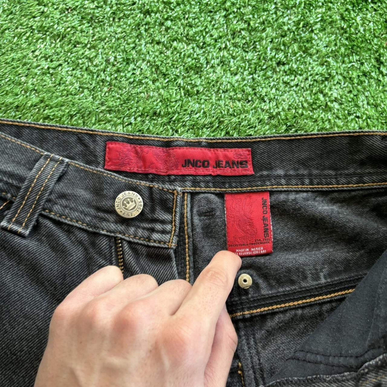JNCO Vintage JNCO Rose Sword Dagger Jeans Size US 31 - 8 Thumbnail