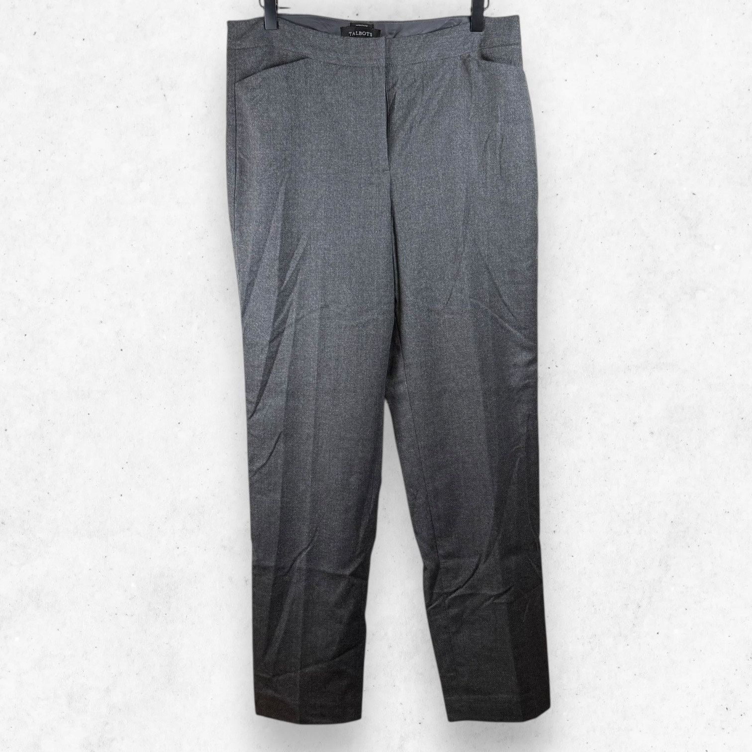 Other Talbots Heritage Gray Dress Pants Women's 8 Office Wool Size 30" / US 8 / IT 44 - 1 Thumbnail