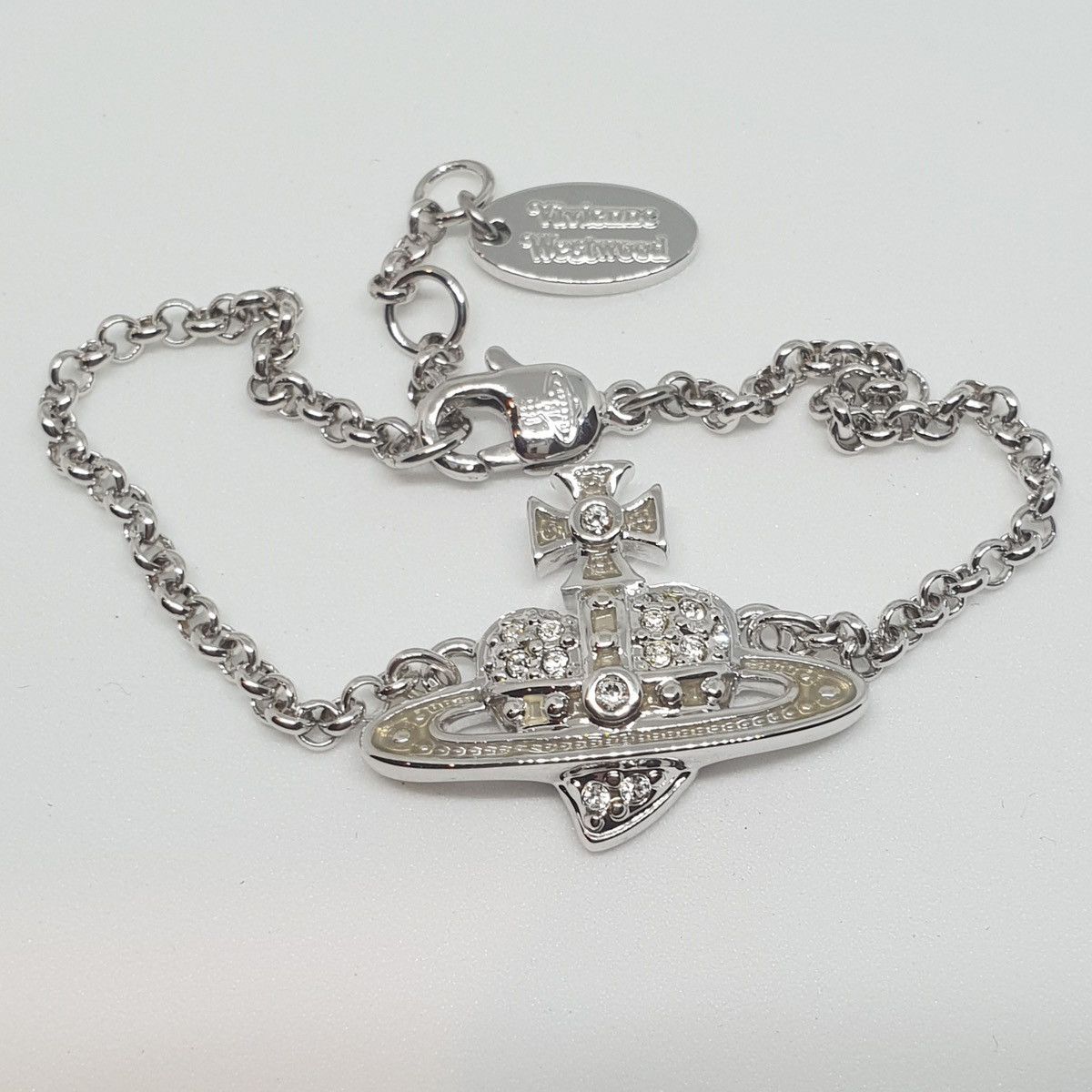 Vivienne Westwood Reverse Heart Bracelet Size ONE SIZE - 1 Thumbnail