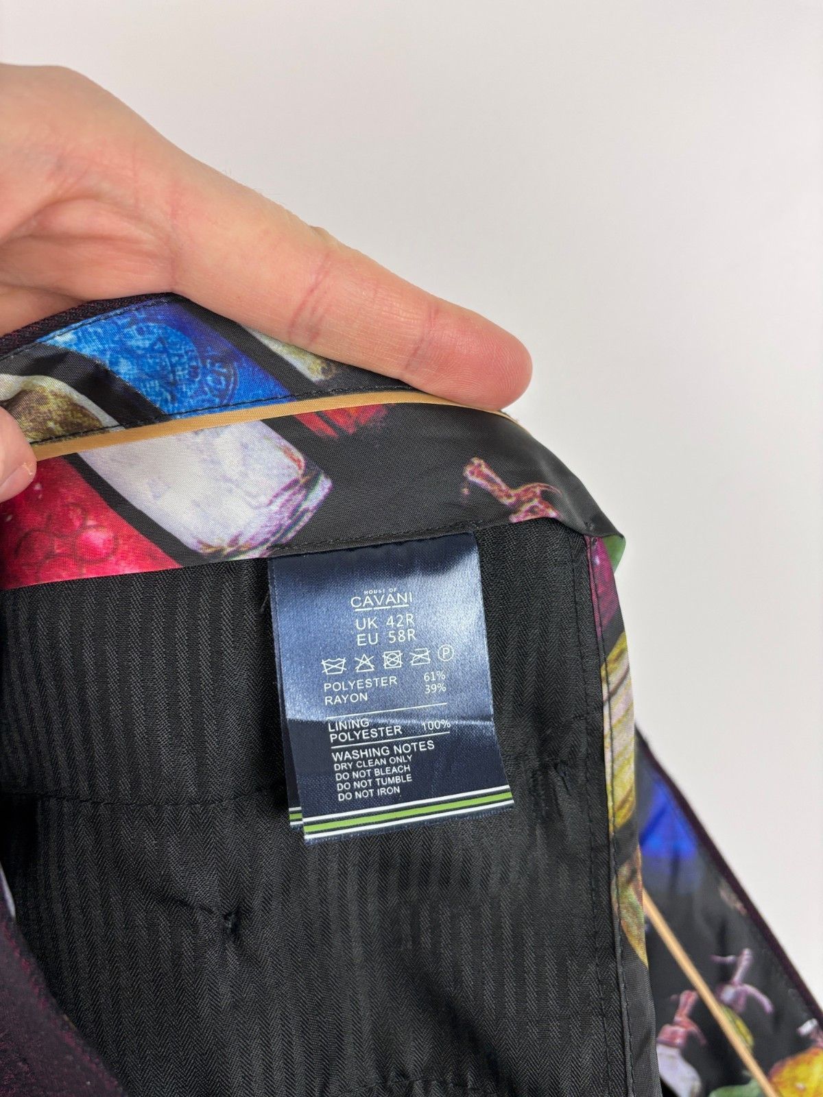 Other Cavani Caridi Wine Regular Check 3 Piece Suit EU 58R UK 48R Size 48R - 12 Thumbnail