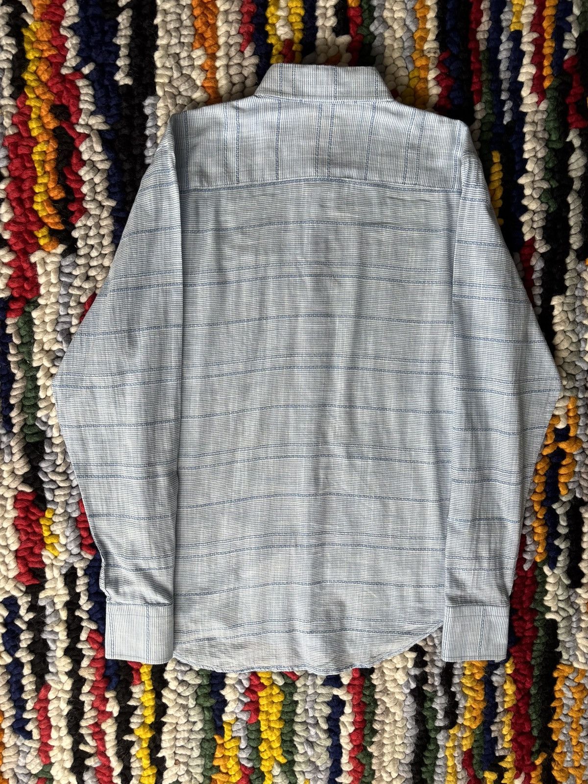 Naked & Famous Naked and Famous Blue Button Up Size US M / EU 48-50 / 2 - 2 Thumbnail