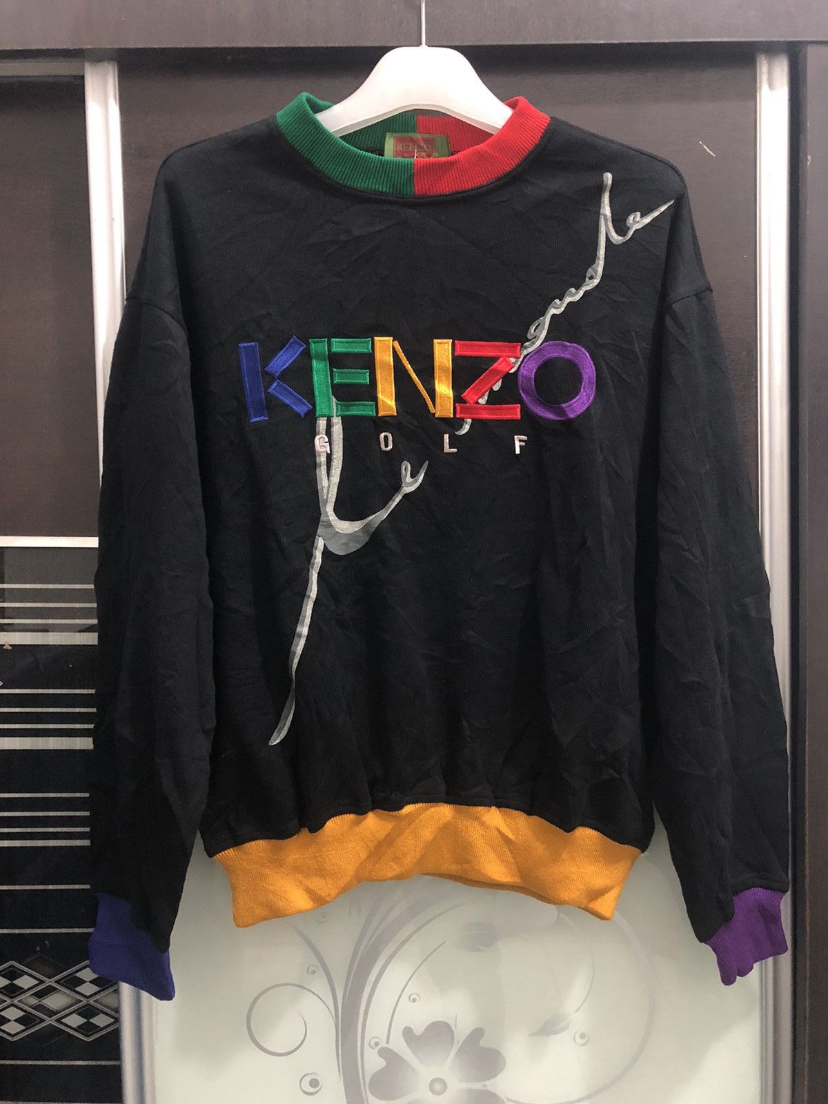 Kenzo × Vintage Kenzo Golf Sweatshirt Size US L / EU 52-54 / 3 - 1 Thumbnail