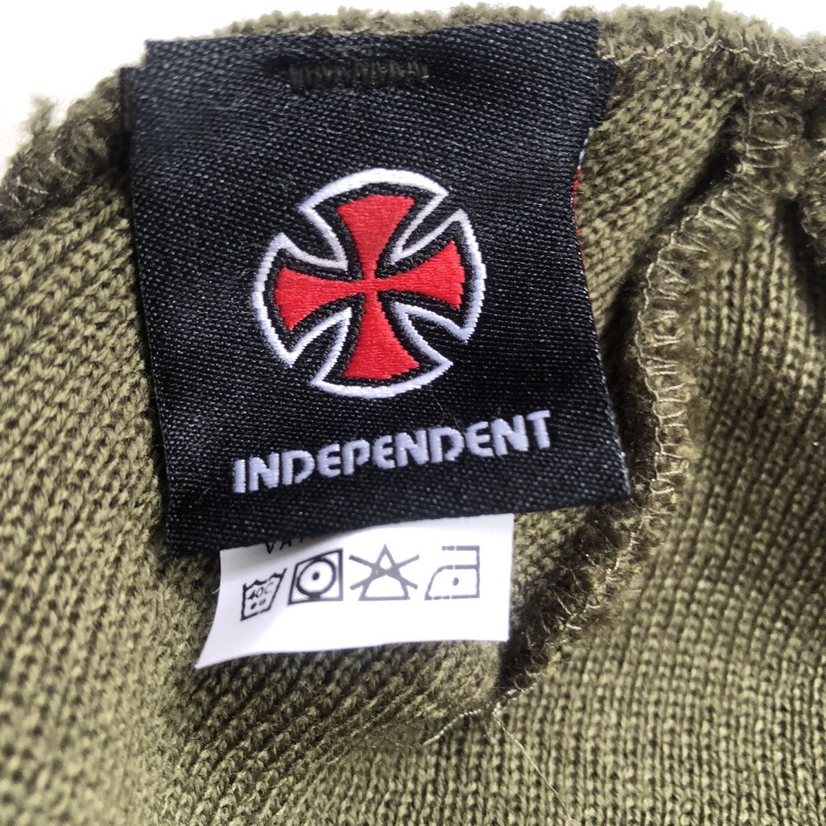 Independent Truck Co. Vintage INDEPENDENT Beanie OLIVE Size ONE SIZE - 3 Thumbnail