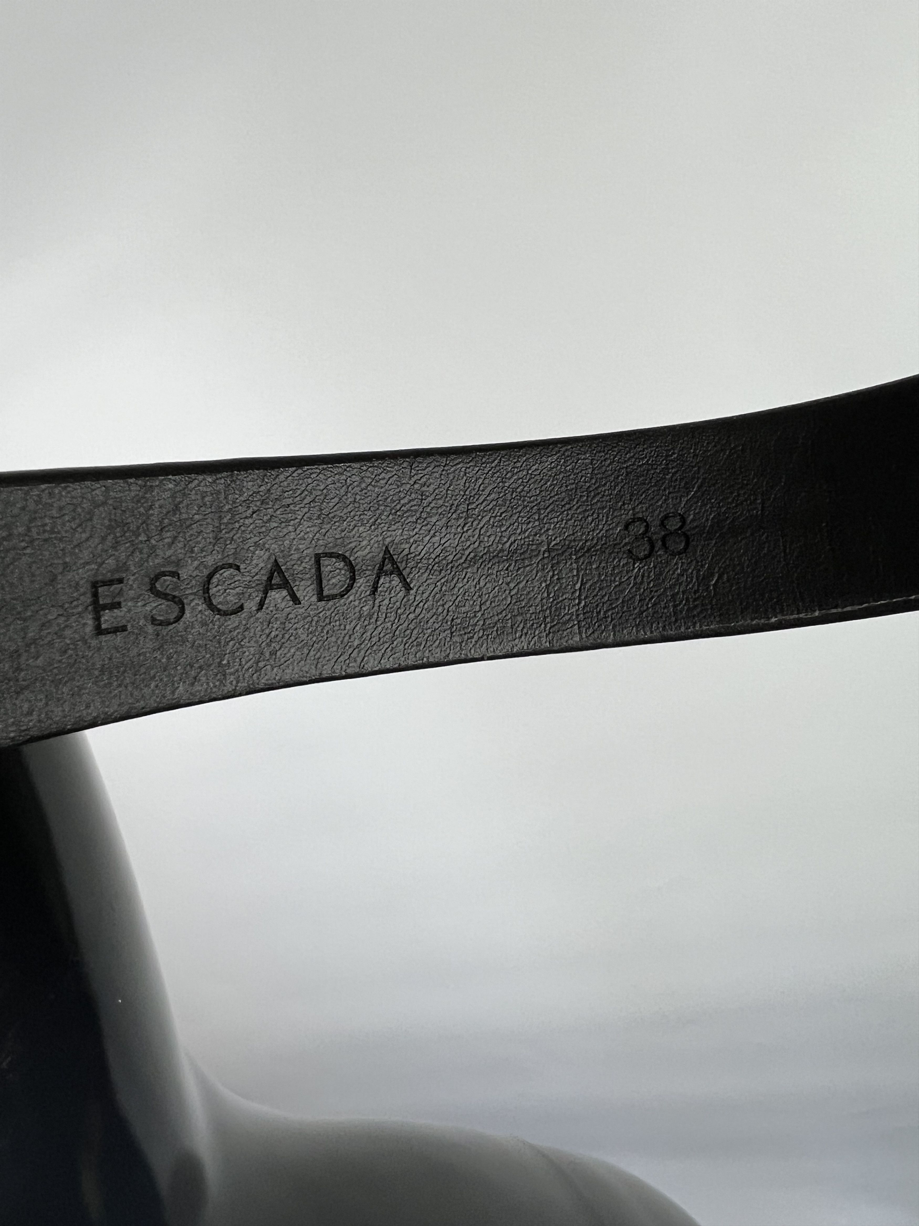 Escada Escada Silk Sleeveless Belt Dress Size 38 Size M / US 6-8 / IT 42-44 - 13 Thumbnail