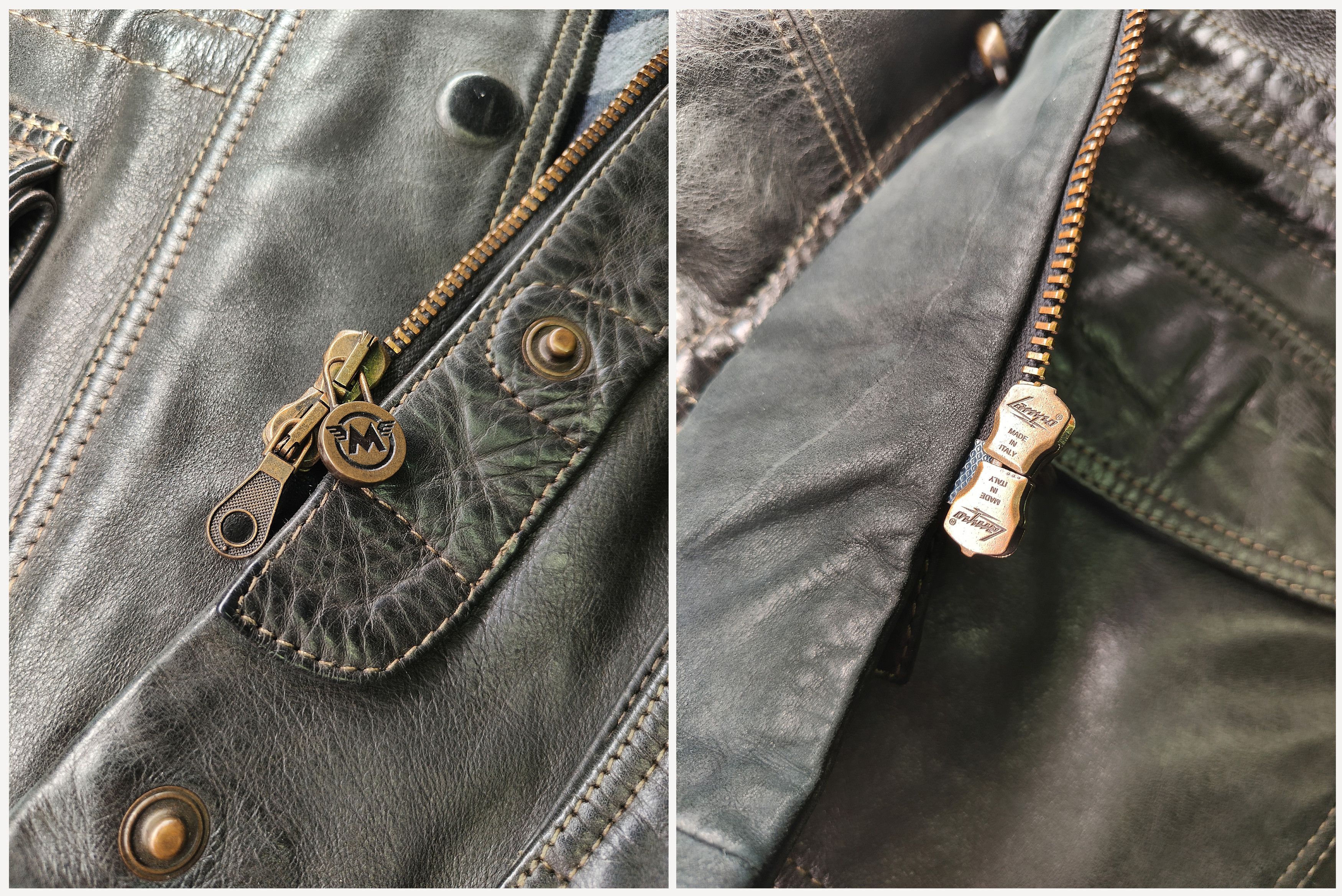 Matchless MATCHLESS _ ITALY _ NOTTING HILL _ LEATHER BIKER JACKET Size M / US 6-8 / IT 42-44 - 6 Thumbnail