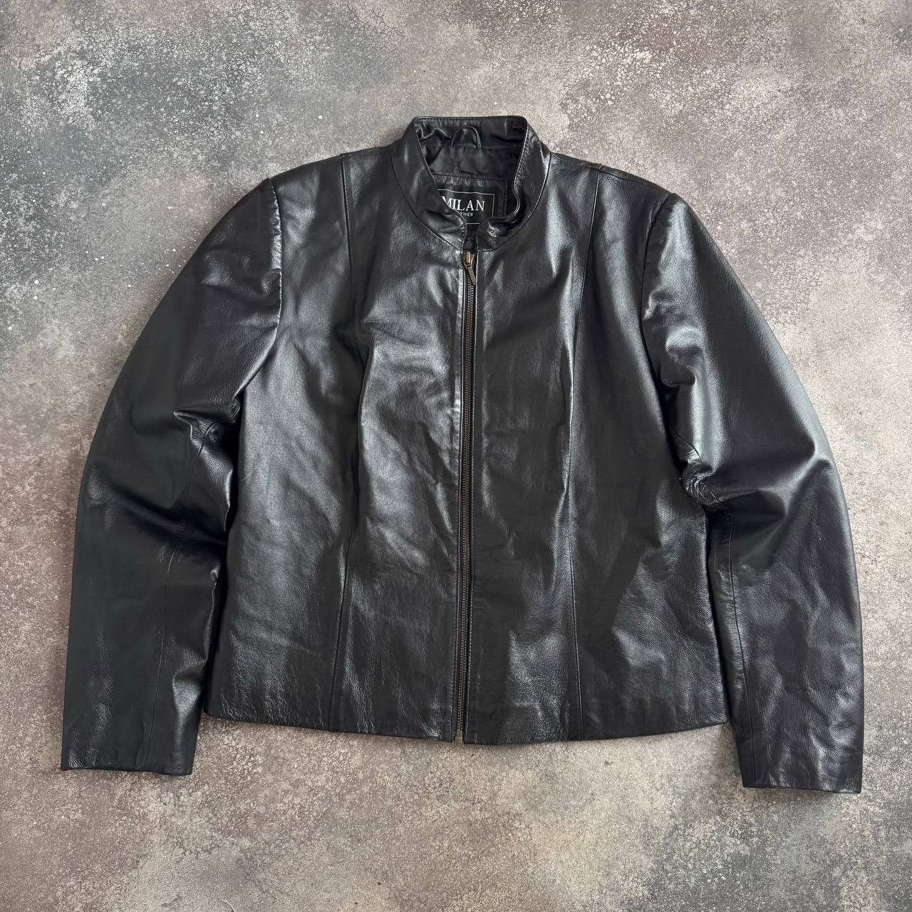 If Six Was Nine Japanese Style Vintage Black Leather Jacket Size M / US 6-8 / IT 42-44 - 2 Thumbnail