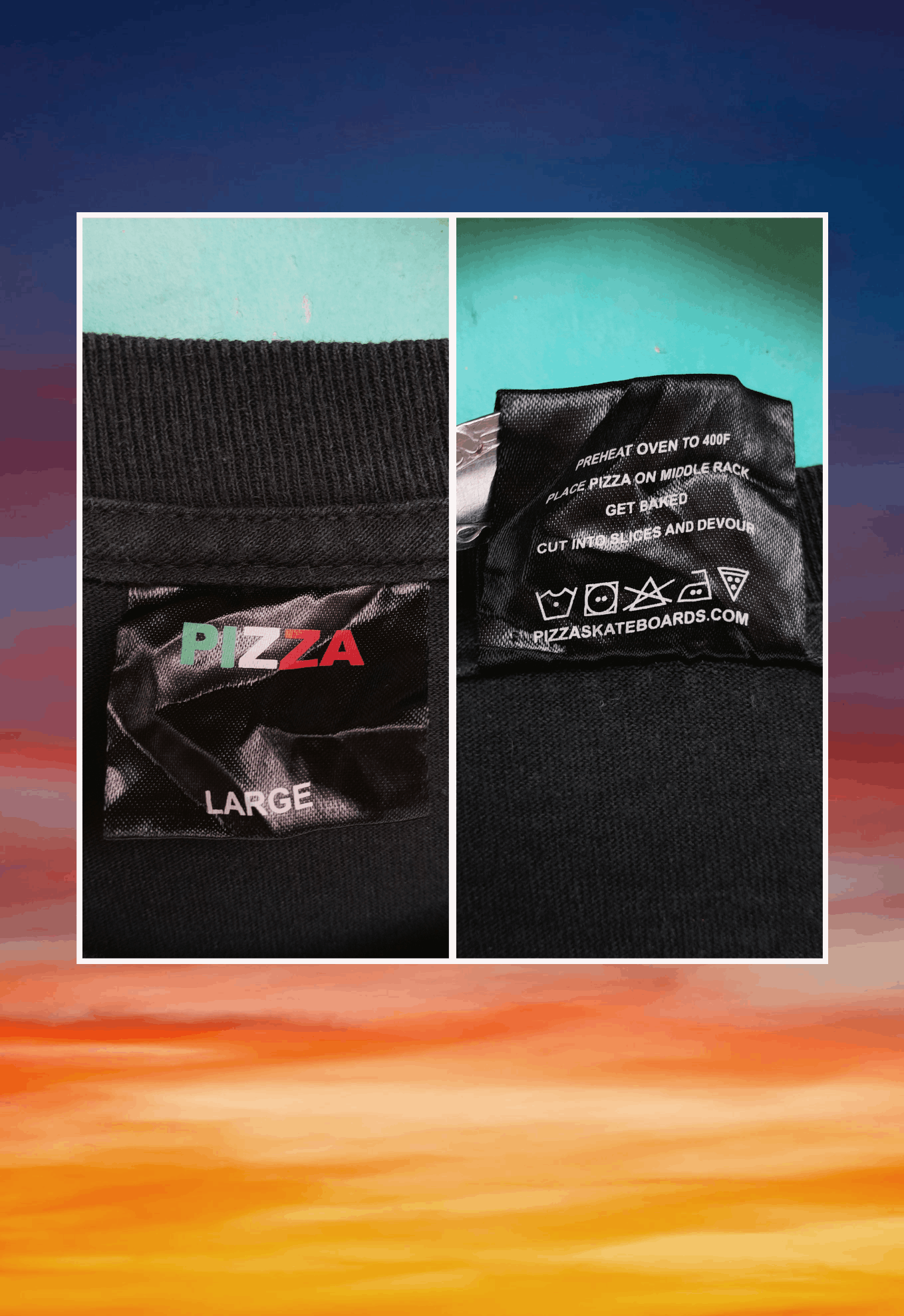 Pizza Slime Y2K streetwear Pizza Skateboards Clothing shirt Size US L / EU 52-54 / 3 - 7 Thumbnail