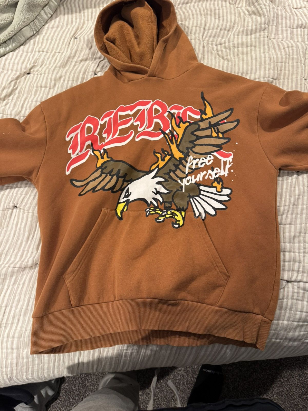Pacsun Rebirth Eagle Hoodie Size US XL / EU 56 / 4 - 1 Thumbnail