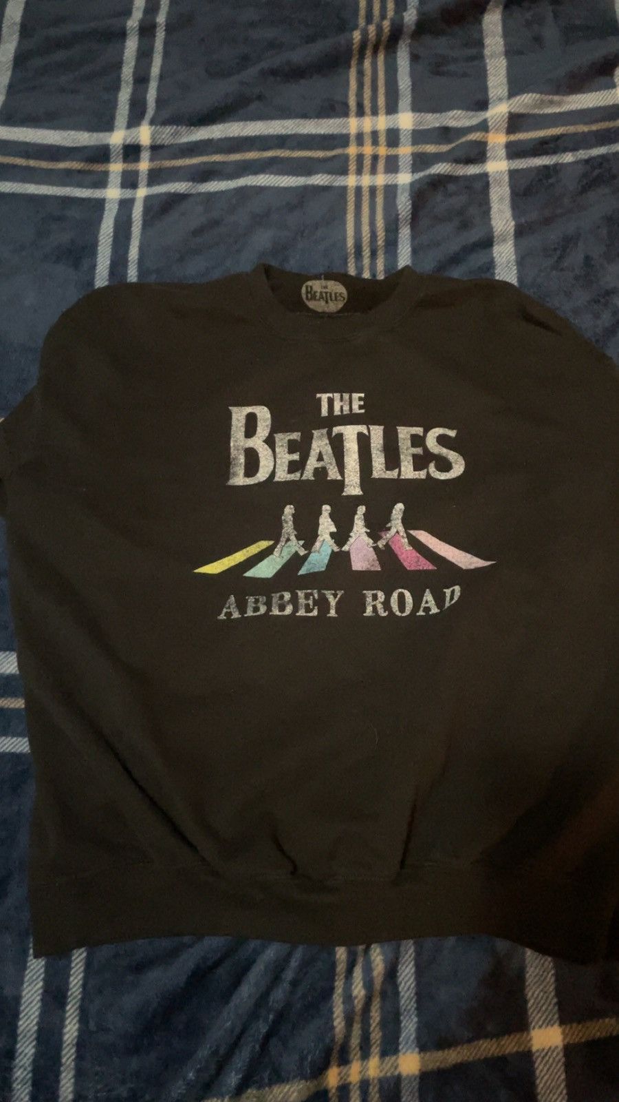 Vintage vintage faded Beatles sweatshirt Size US L / EU 52-54 / 3 - 1 Thumbnail
