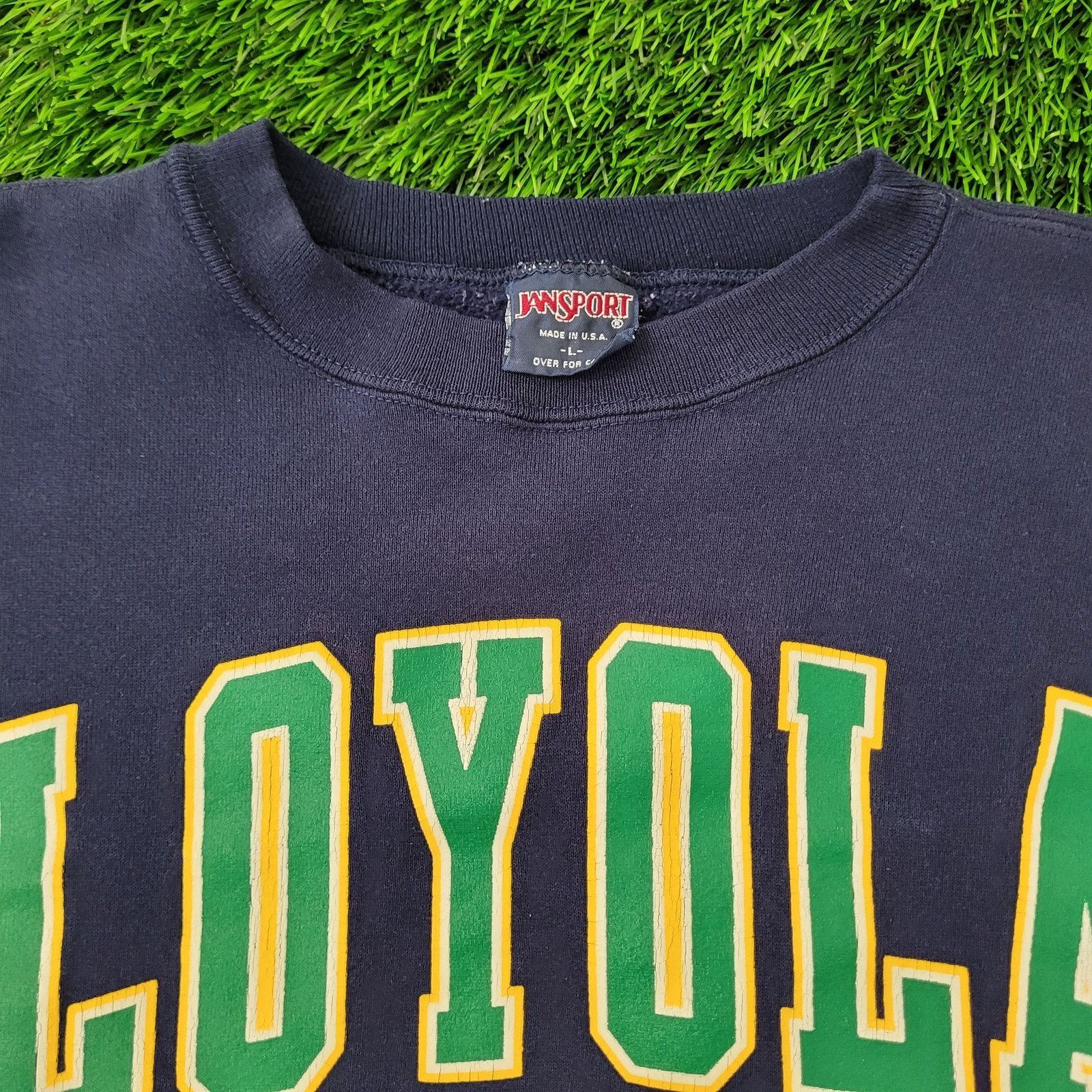 Jansport VTG Jansport Loyola University Maryland Sweatshirt Womens L Size L / US 10 / IT 46 - 2 Thumbnail