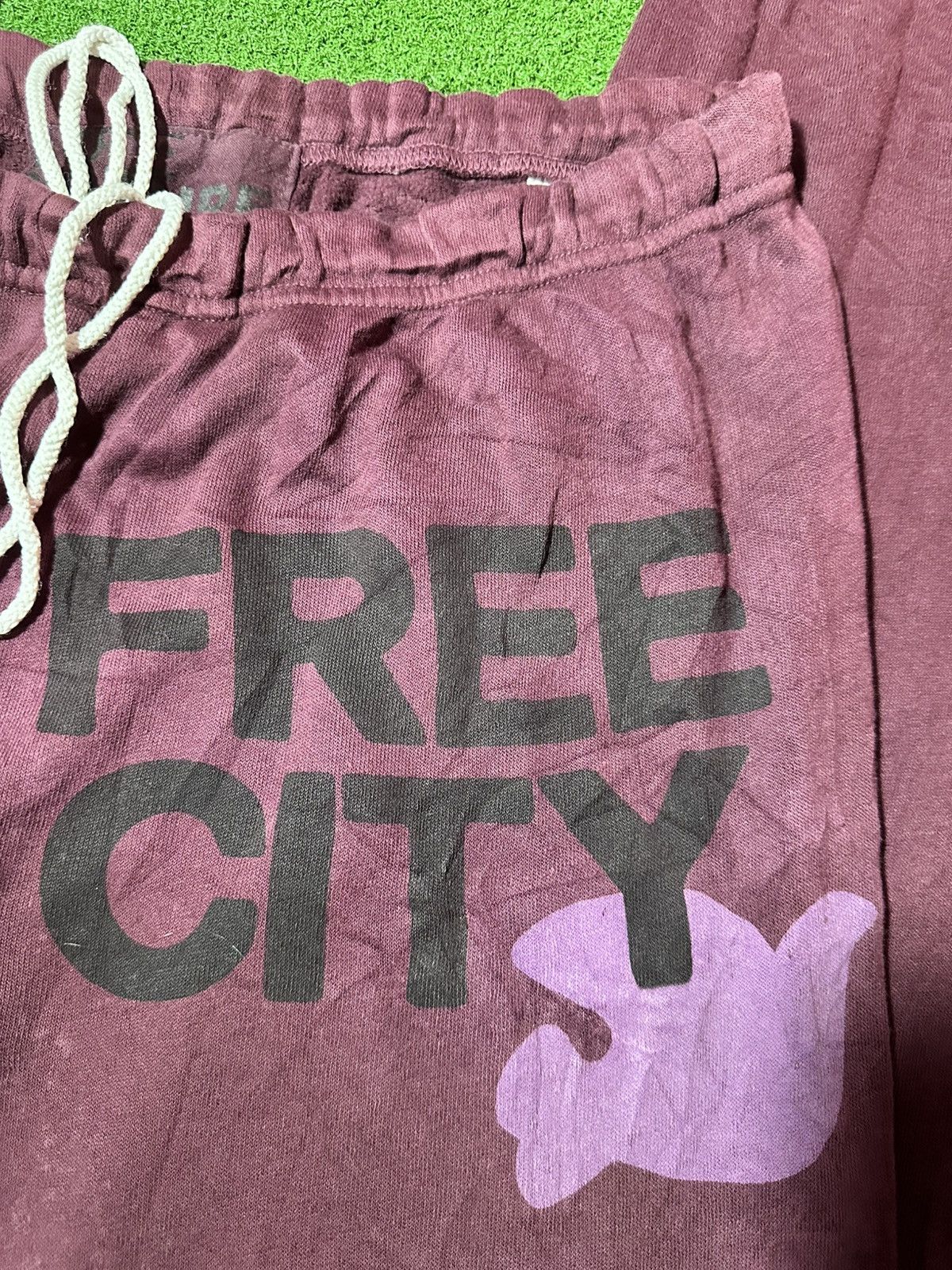 FREECITY FREECITY sweatpant Maroon Size US 35 - 3 Thumbnail