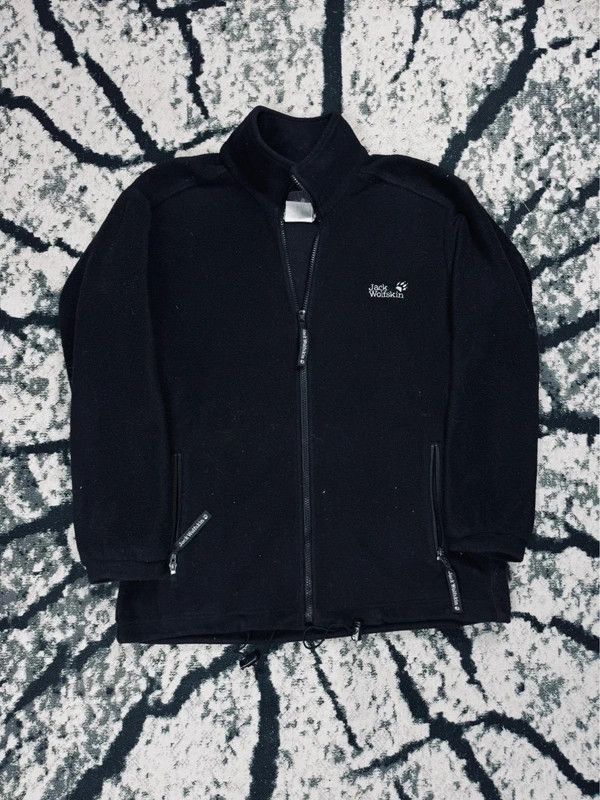 Jack Wolfskin Jack Wolfskin Polar Zip Jacket Black M Outdoor Size M / US 6-8 / IT 42-44 - 1 Thumbnail