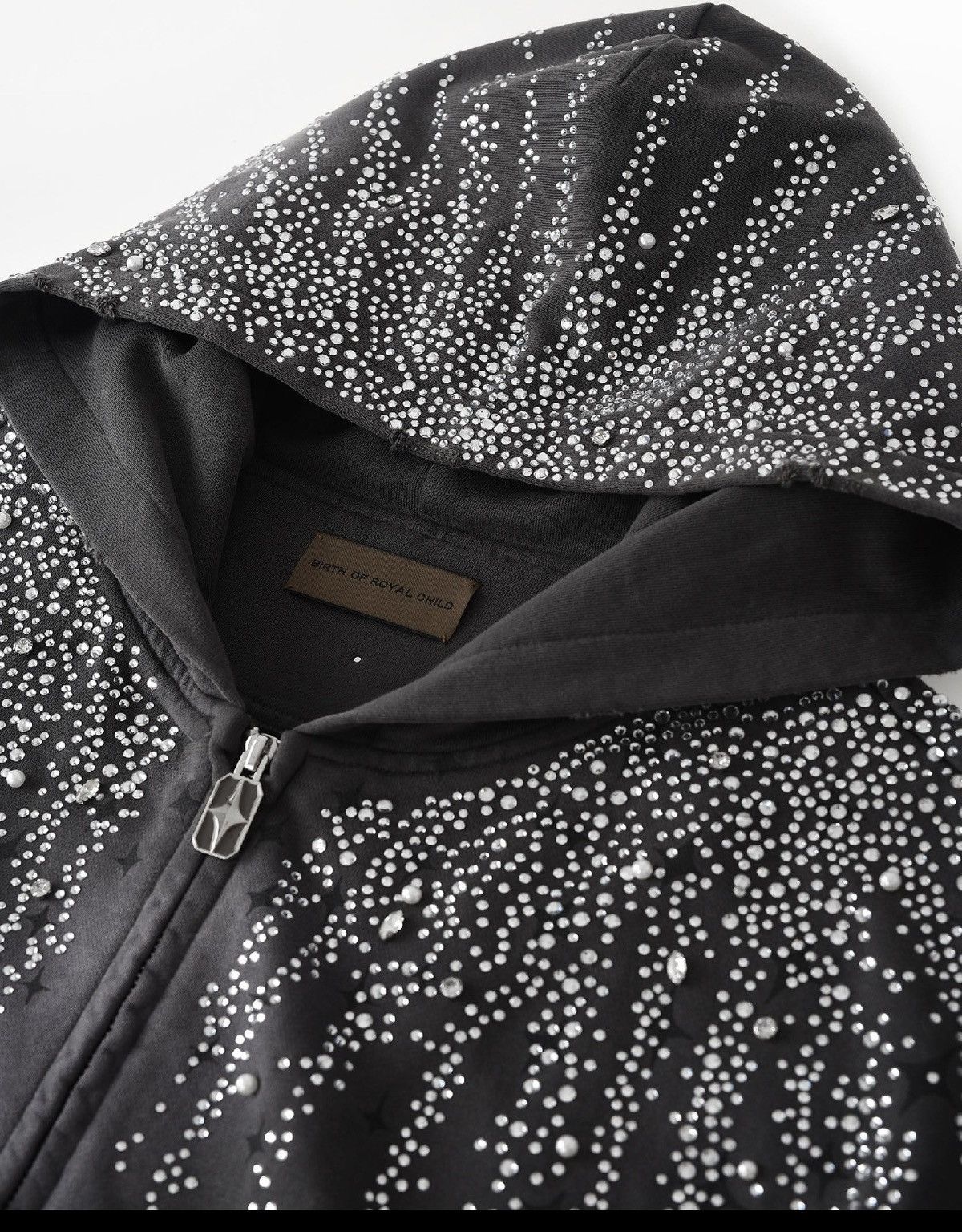 Birth of Royal Child Birth of Royal Child '20K Stellar Diamond' Black Hoodie Size US L / EU 52-54 / 3 - 3 Thumbnail