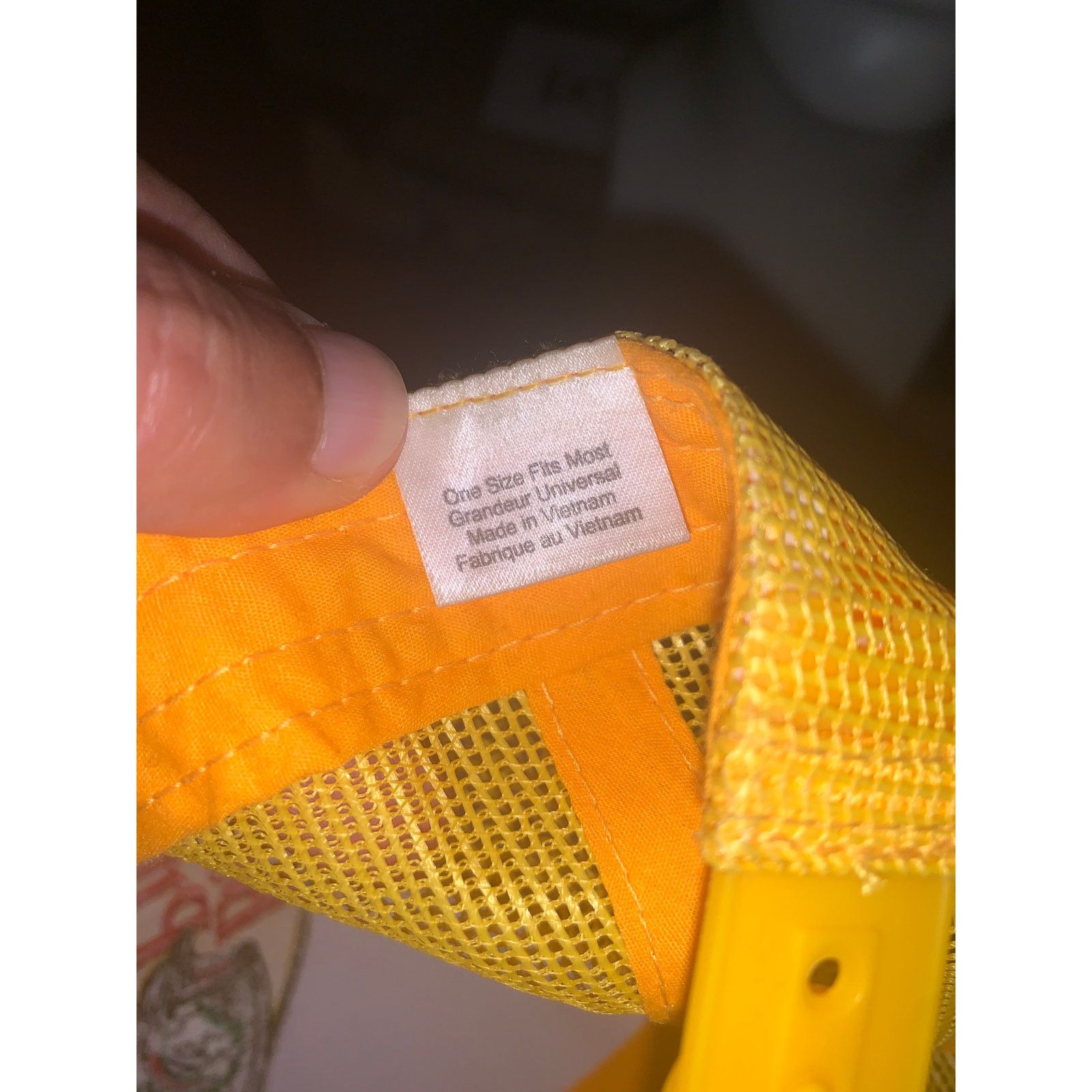 Bass Pro Shops Bass Pro Shops Yellow Trucker Hat Fishing Cap Embroidered Size ONE SIZE - 7 Thumbnail