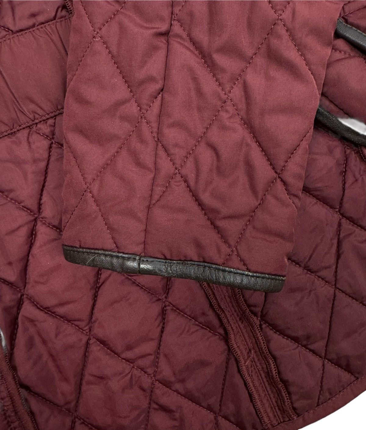 Barbour Barbour Stallion Quilted Jacket Leather Trim size UK10 US6 Size M / US 6-8 / IT 42-44 - 15 Thumbnail