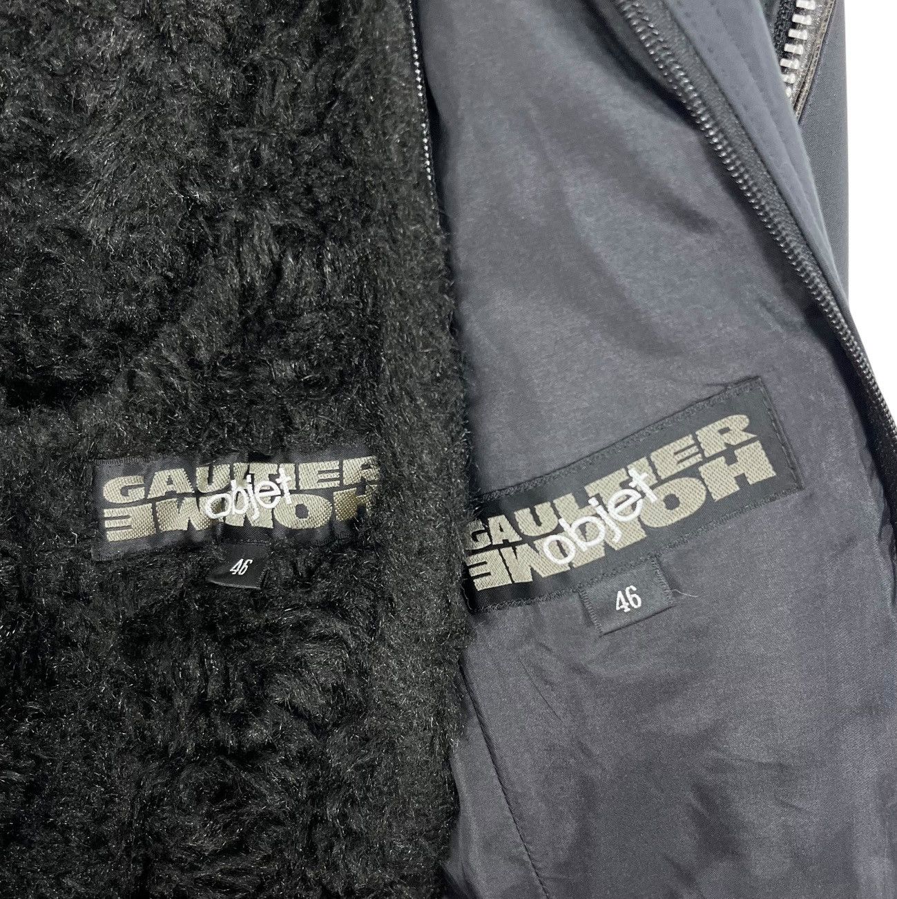Designer × Gaultier Homme Objet × Jean Paul Gaultier Jean Paul Gaultier Objet Homme Furs Hoodie Winter Parka Size US S / EU 44-46 / 1 - 12 Thumbnail