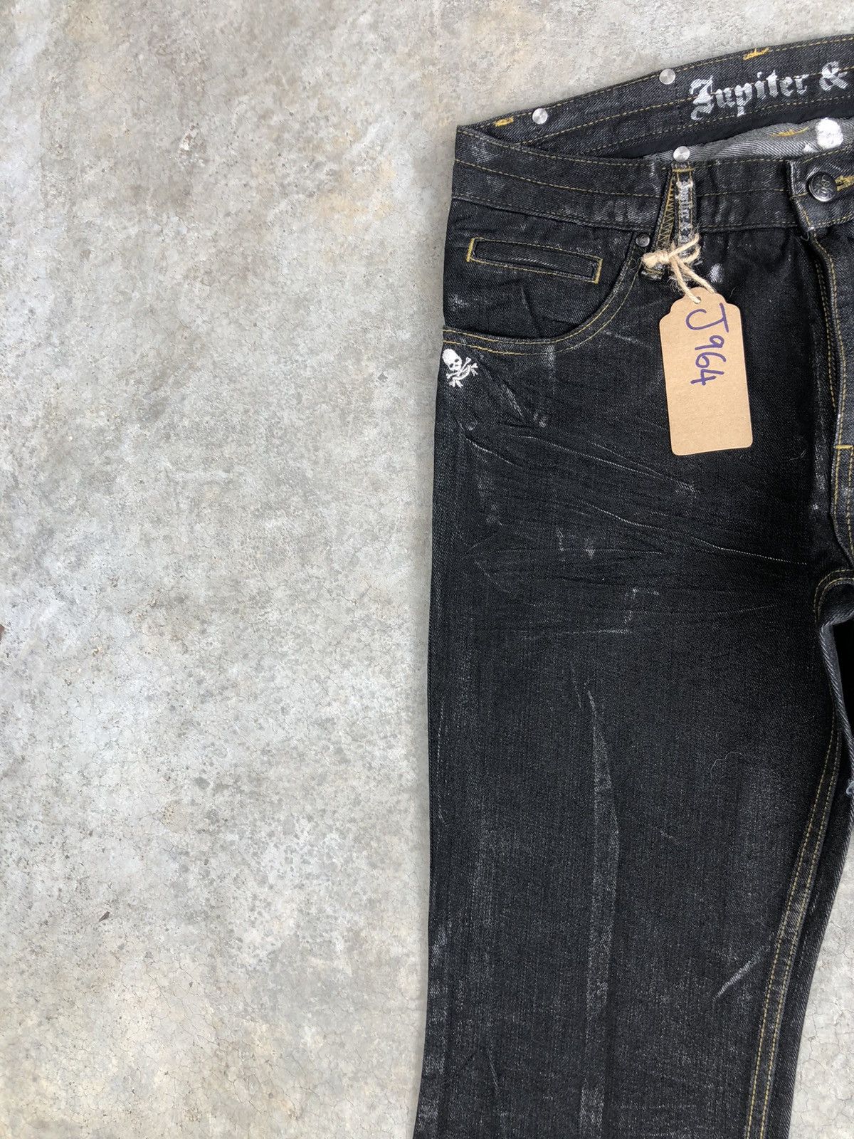 Japanese Brand Japanese Jupiter Juno Flared Jeans Distressed Size US 32 / EU 48 - 4 Thumbnail