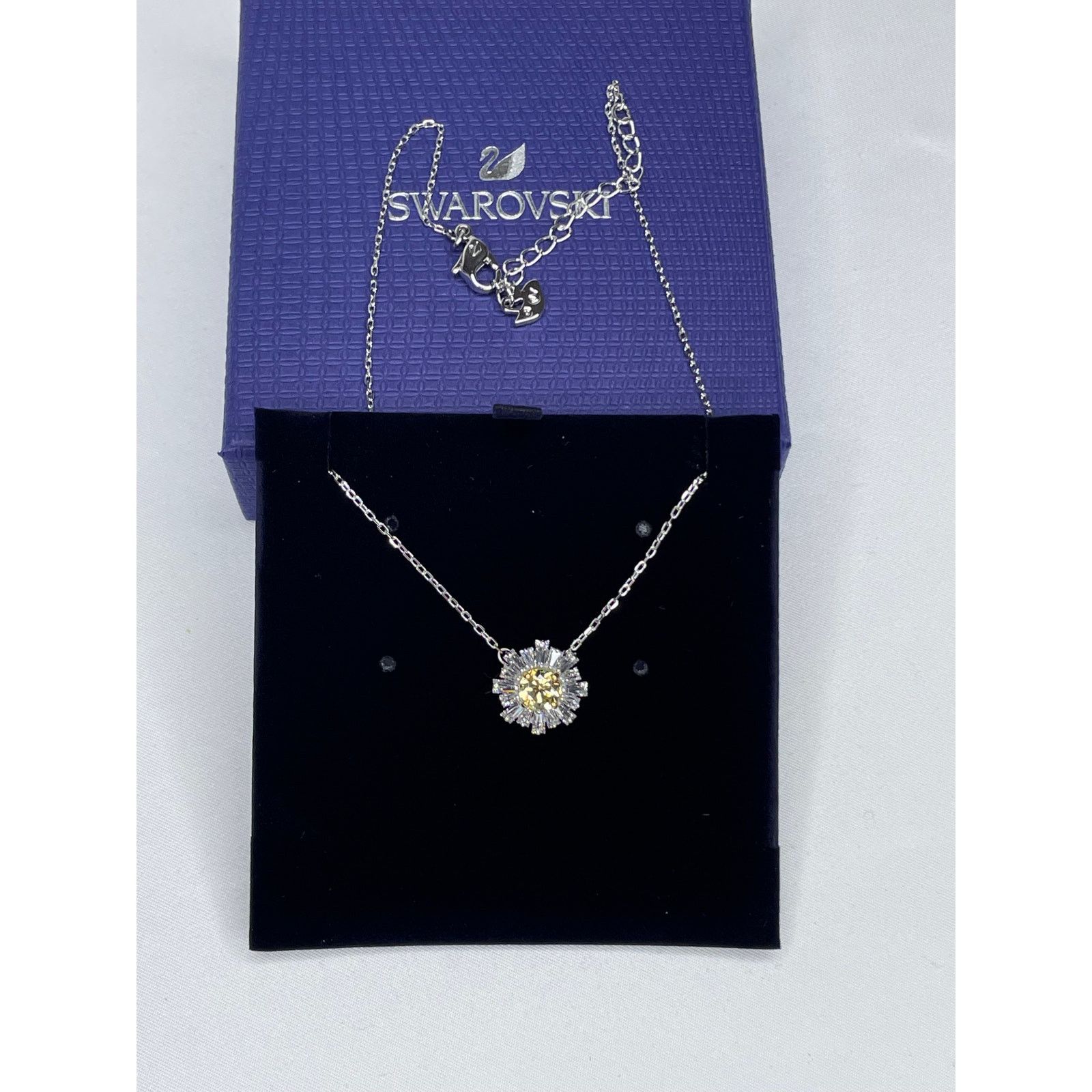 Swarovski Swarovski Sunshine Pendant Necklace Rhodium plated Size ONE SIZE - 7 Thumbnail