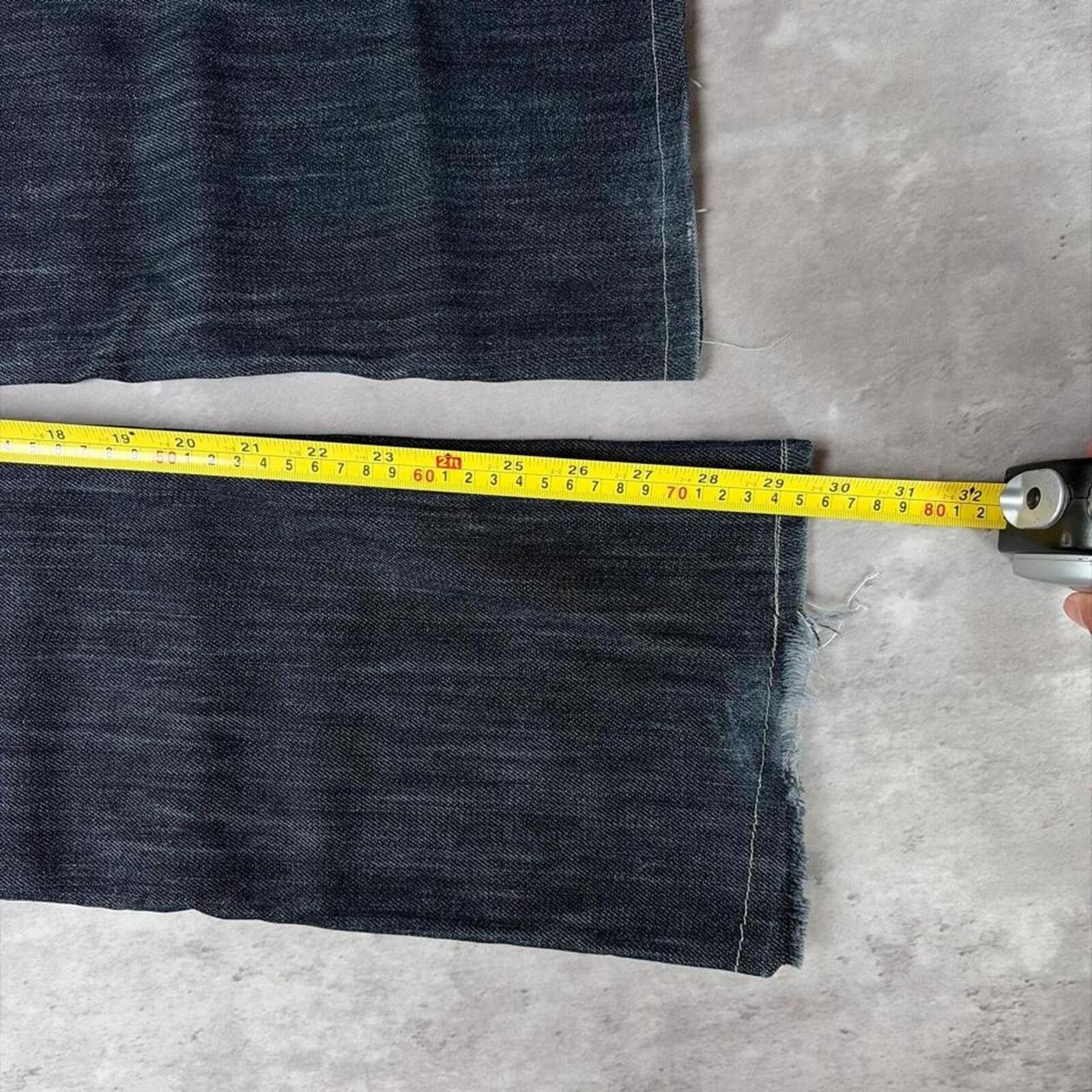 Citizens Of Humanity Y2K Citizens Of Humanity Grunge Gothic Bootcut Denim Jeans Size 27" / US 4 / IT 40 - 7 Thumbnail