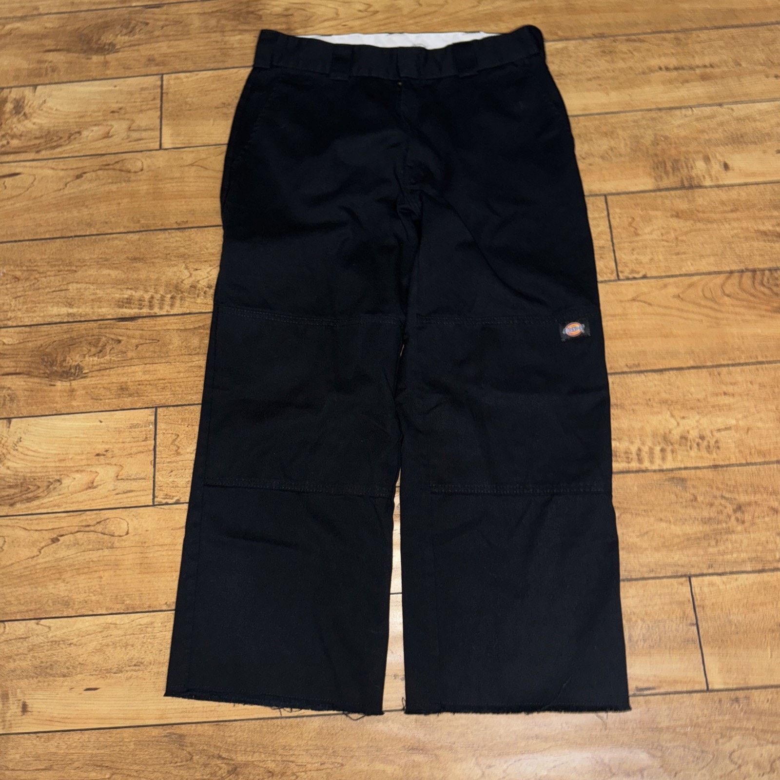 Dickies Dickies Loose Fit Double Knee Chinos Black 32x26 Cropped Size US 32 / EU 48 - 3 Thumbnail