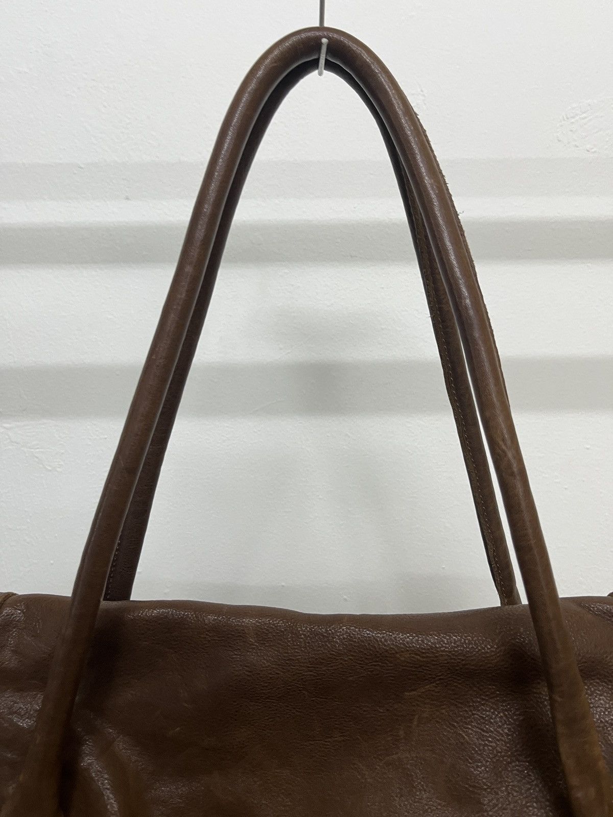 Leather Leather Birkin Japanese Brand 1 Metre Carre Cowhide Bag Size ONE SIZE - 22 Thumbnail