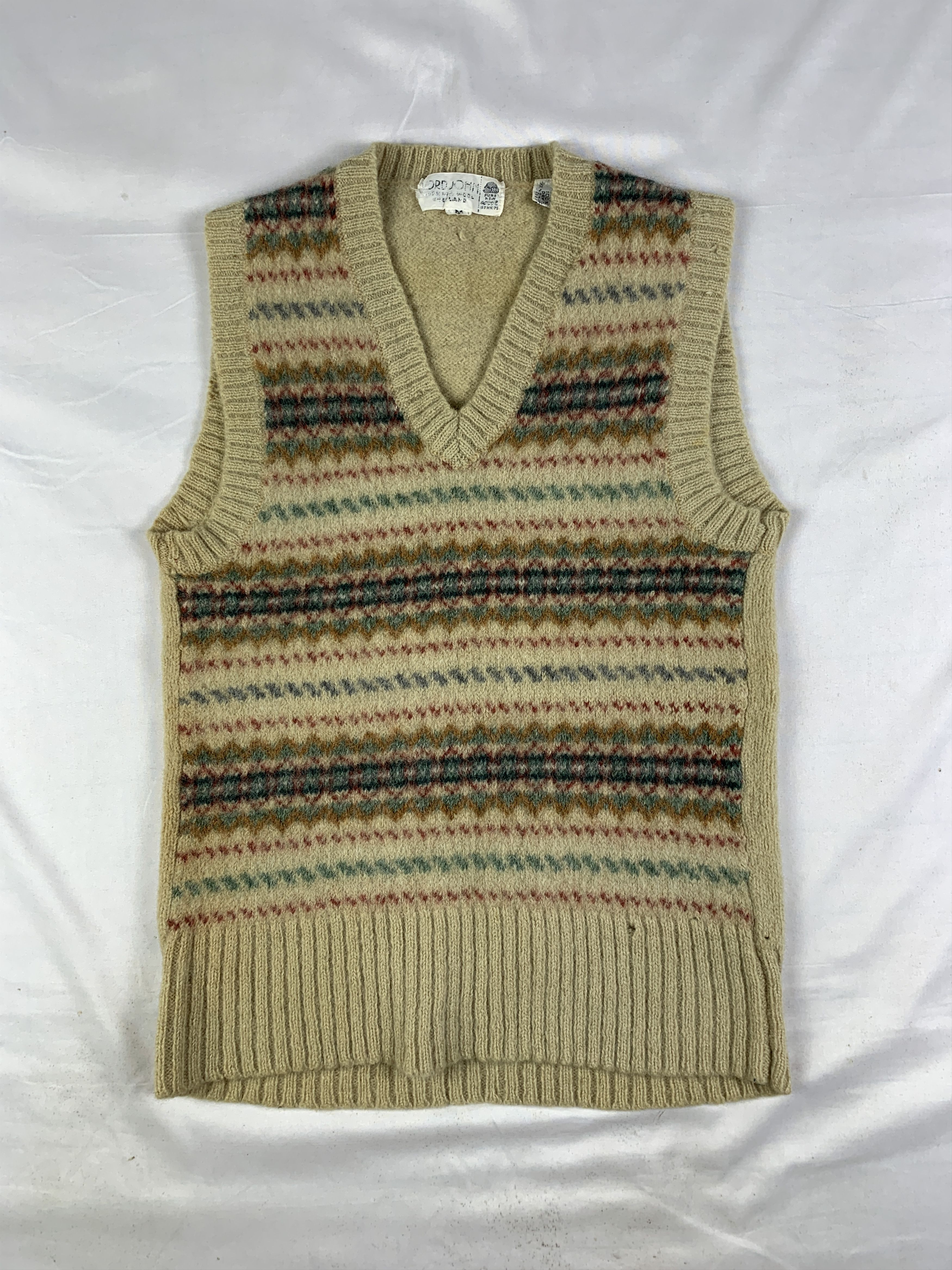 Japanese Brand 1990s Lord John Pure Wool Mohair Vest (S) Size S / US 4 / IT 40 - 1 Thumbnail