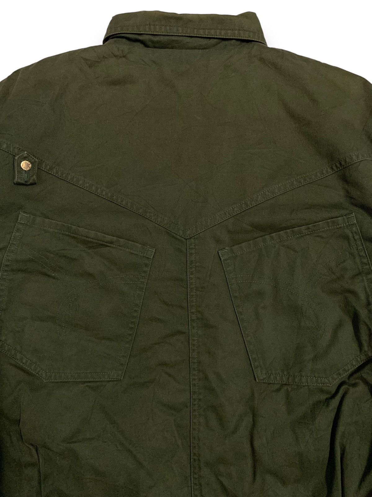 Bally Vintage Bally Canvas Tactical Air Force Army Bomber Jacket Size US M / EU 48-50 / 2 - 18 Thumbnail