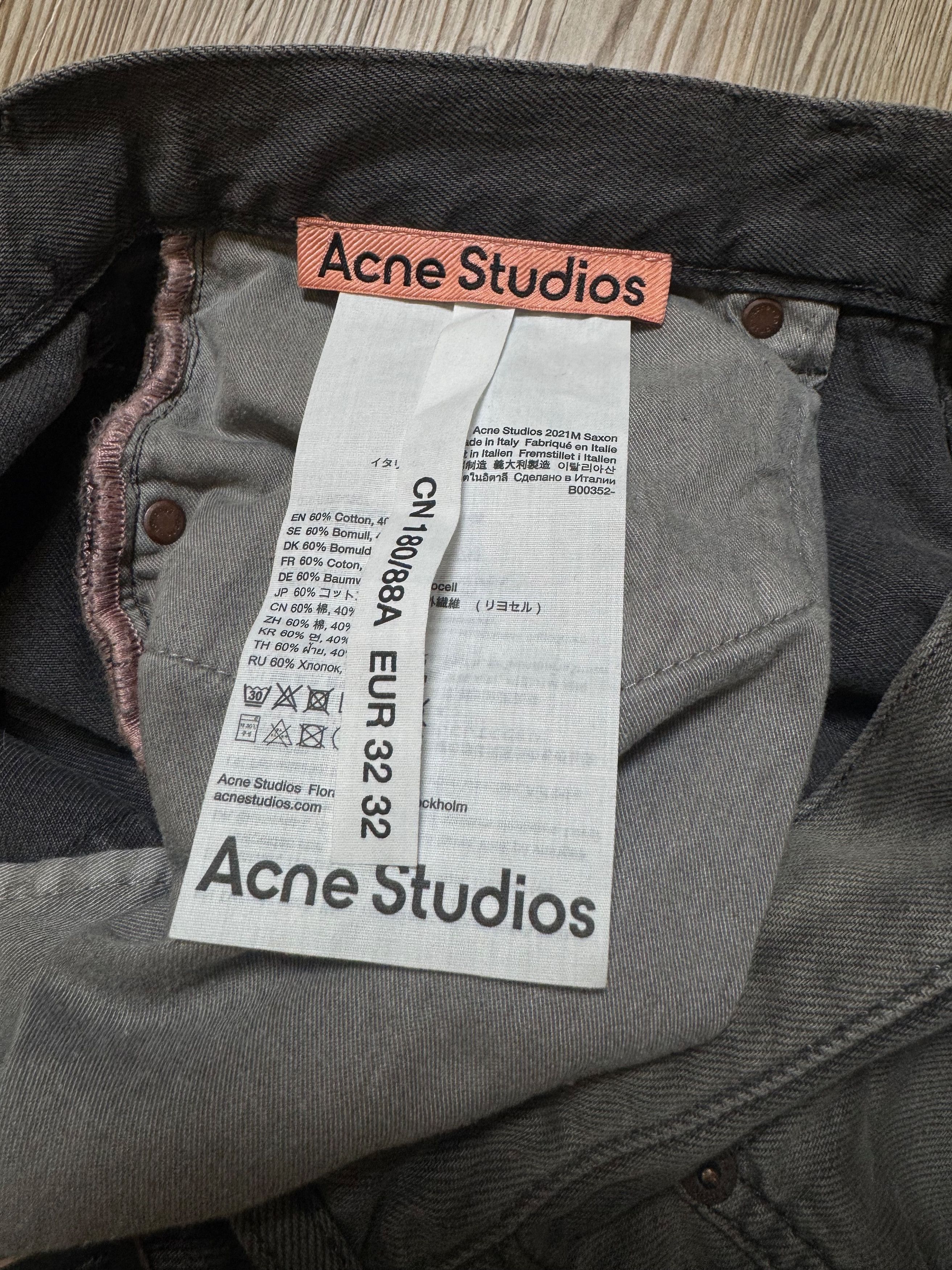 Acne Studios Acne Studios 2021M Saxon - Flared Denim Size US 32 / EU 48 - 5 Thumbnail