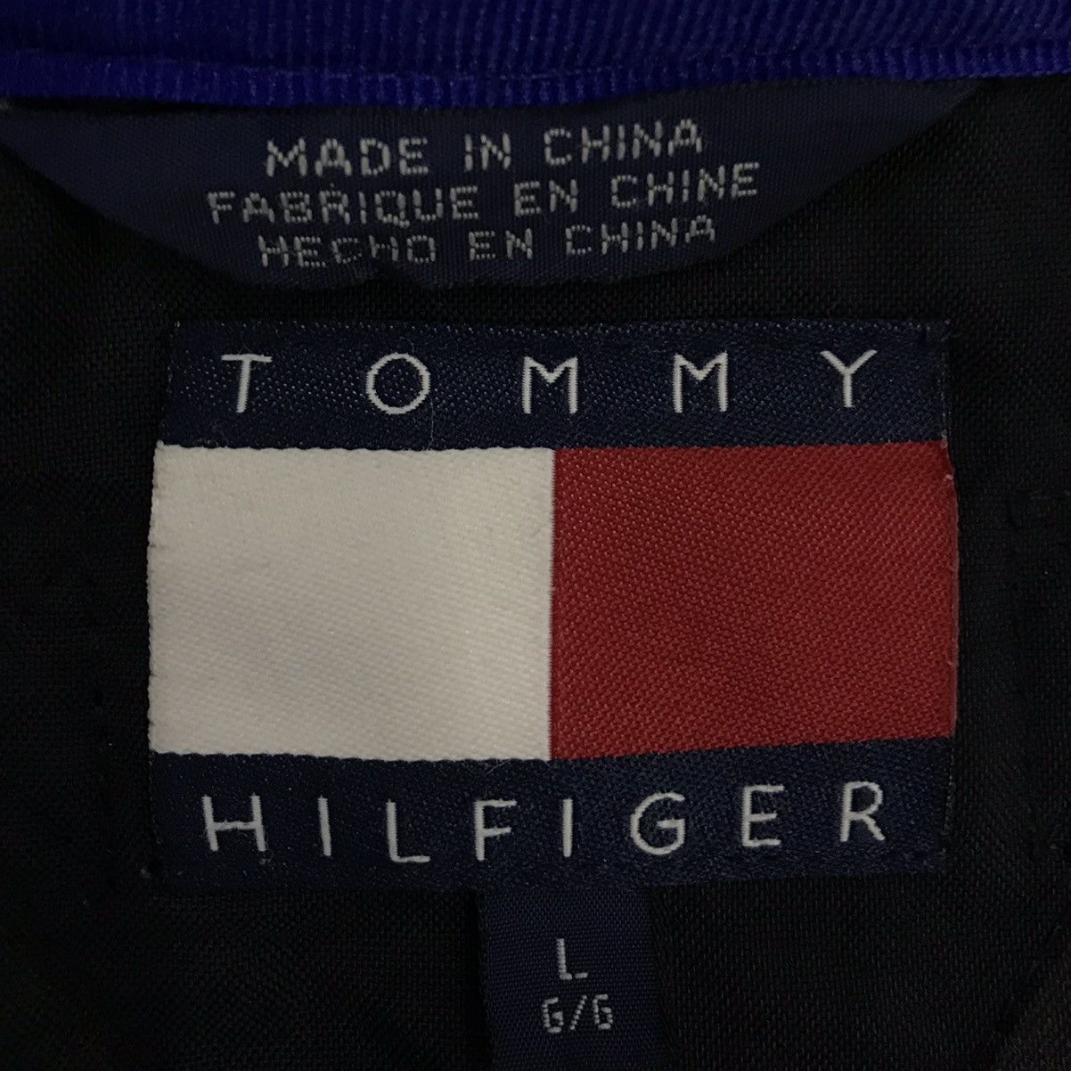 Tommy Hilfiger × Vintage Vintage Tommy Hilfiger Jacket Hoodie Size US L / EU 52-54 / 3 - 12 Thumbnail