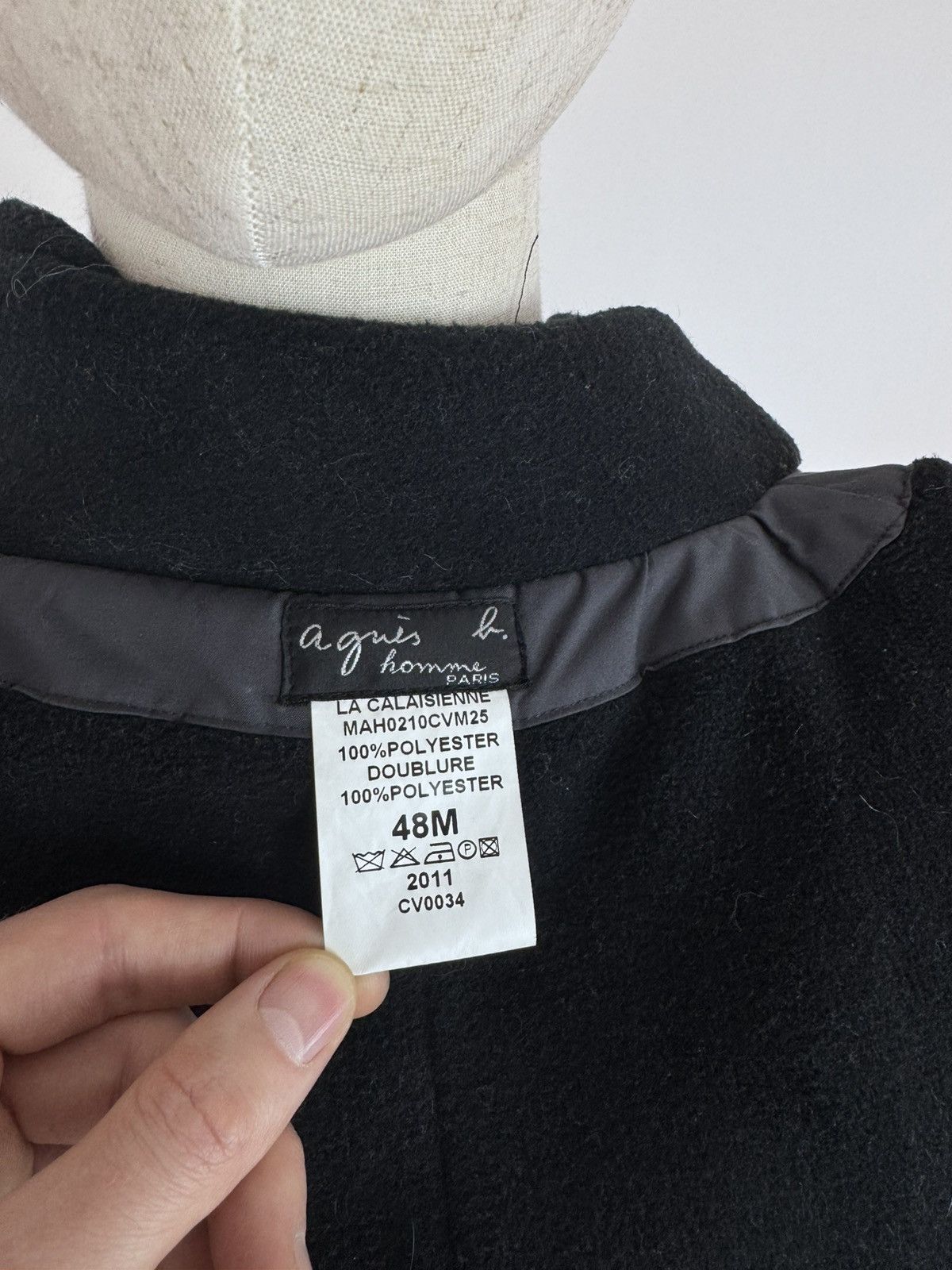agnes b homme Paris coat Archive Clothing Avant Garde Womens