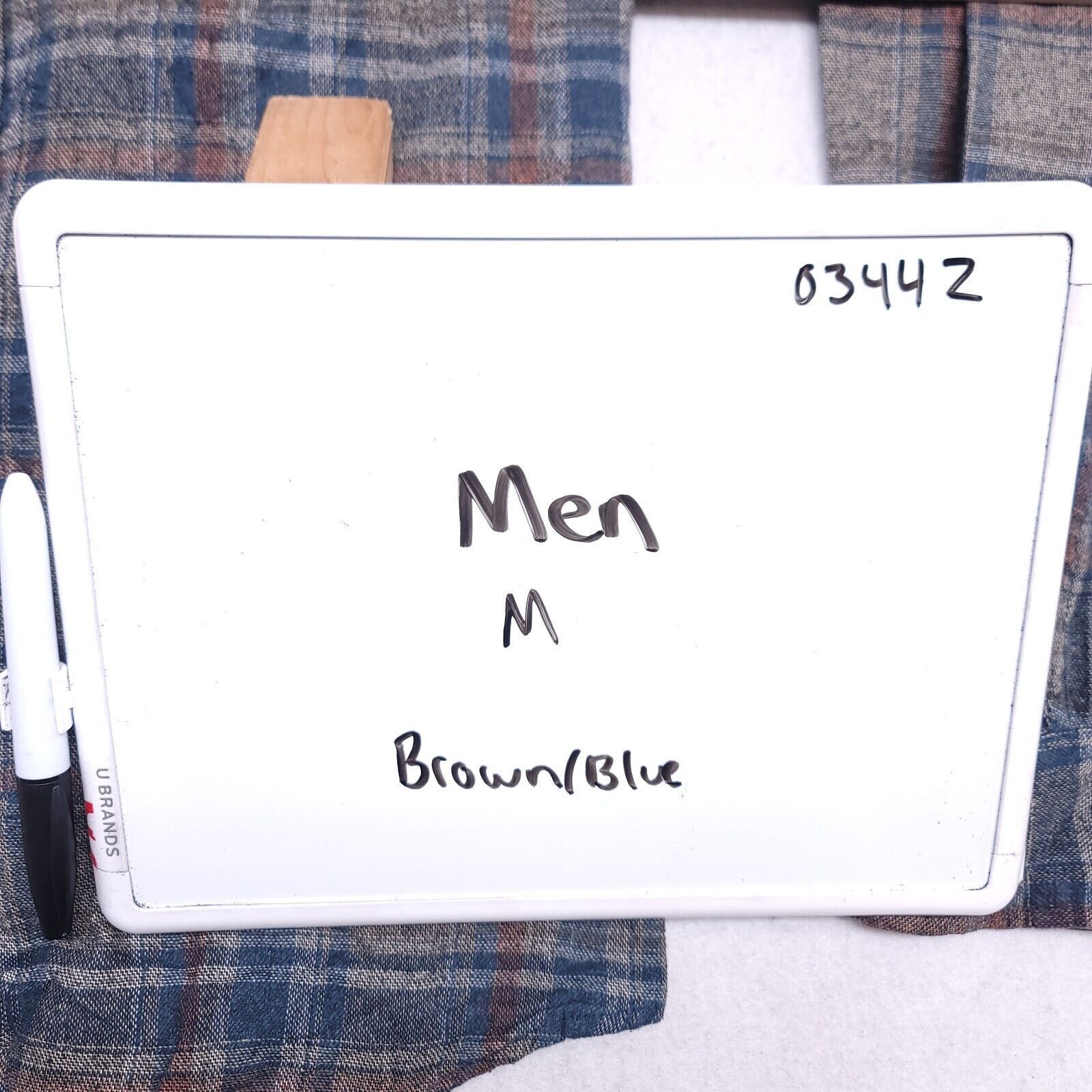 Weatherproof Weatherproof Madras Flannel Shirt Mens Size Medium M Brown Size US M / EU 48-50 / 2 - 9 Thumbnail
